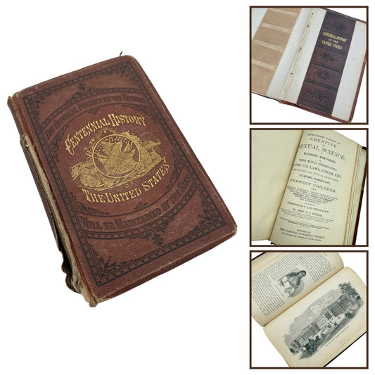 "Centennial History of the United States" by James Dabney McCabe — Salesman's copy