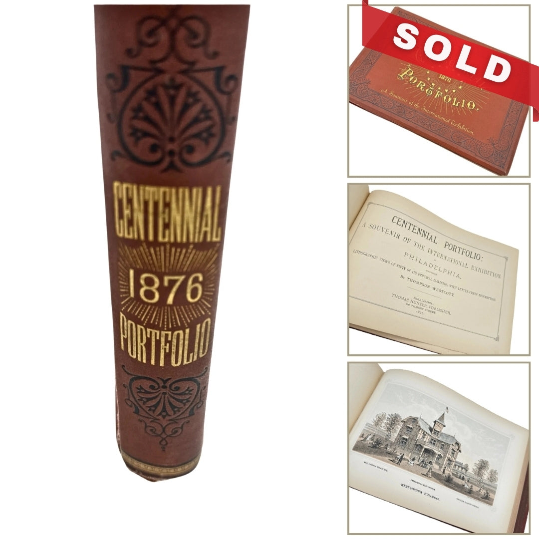 "Centennial Portfolio: A souvenir of the international exhibition" — 1876 — Thompson Westcott