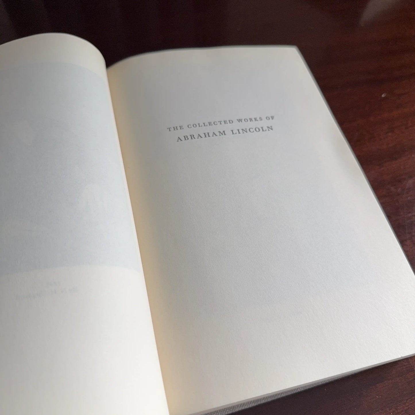 "The Collected Works of Lincoln" by Roy B. Basler — 8 Volume set, plus index — 1955