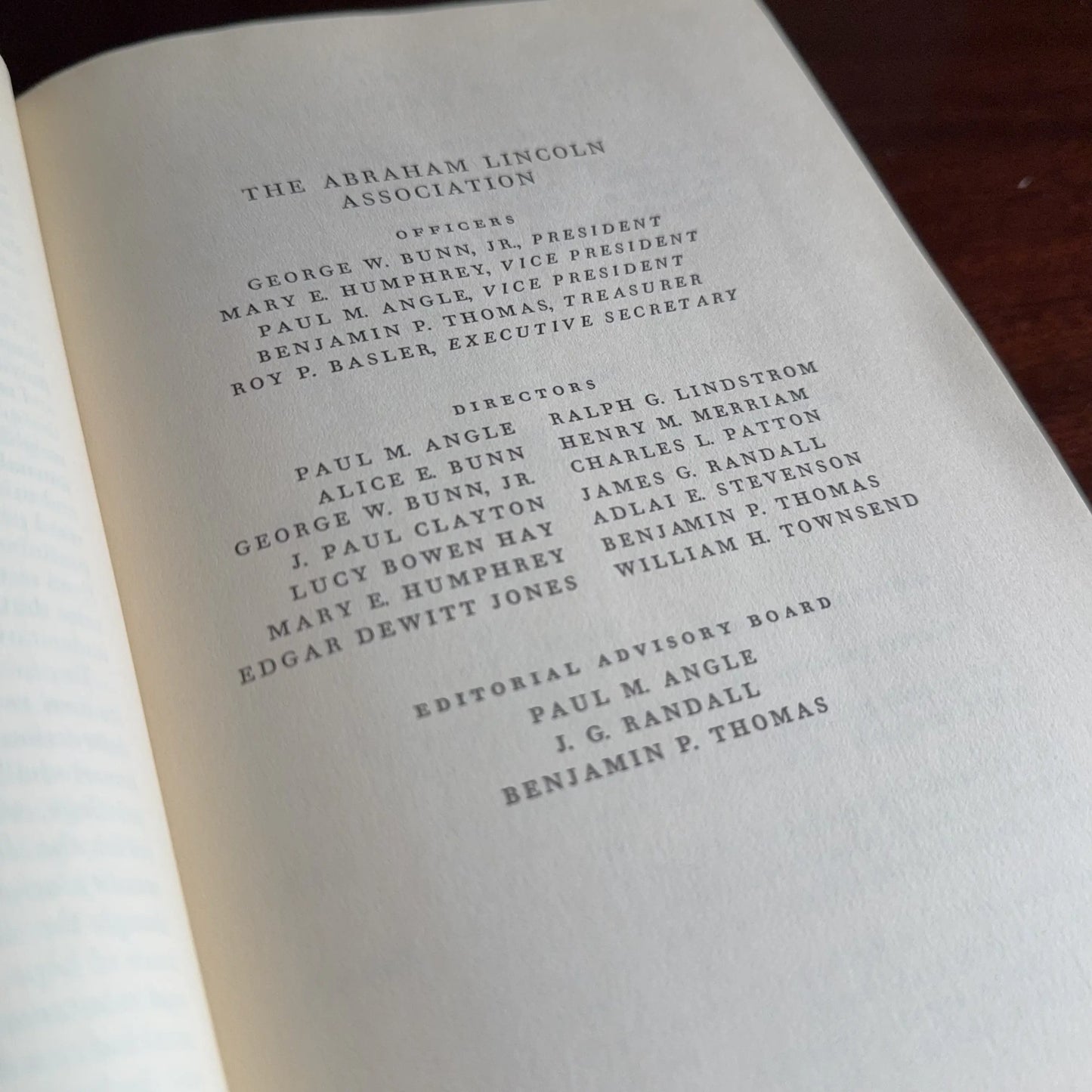"The Collected Works of Lincoln" by Roy B. Basler — 8 Volume set, plus index — 1955