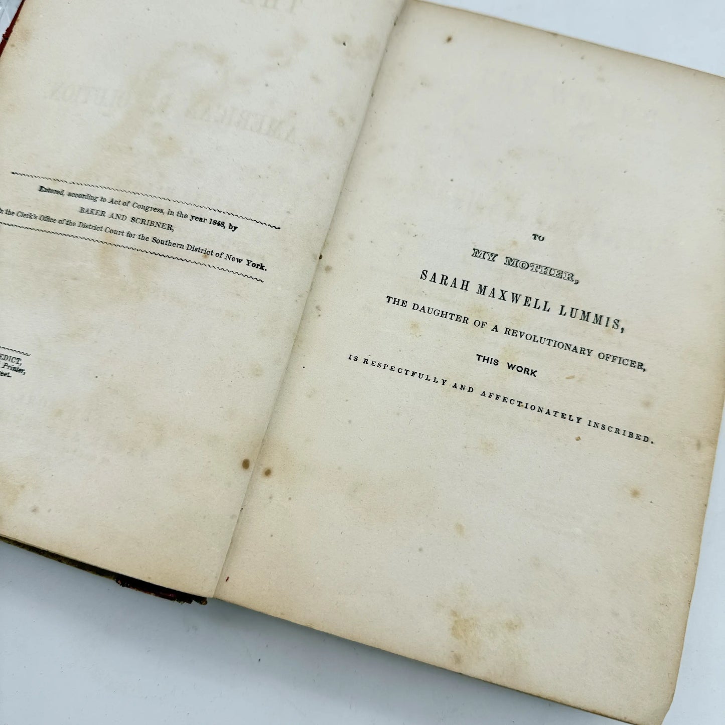 "The Women of the American Revolution" by Elizabeth F. Ellet