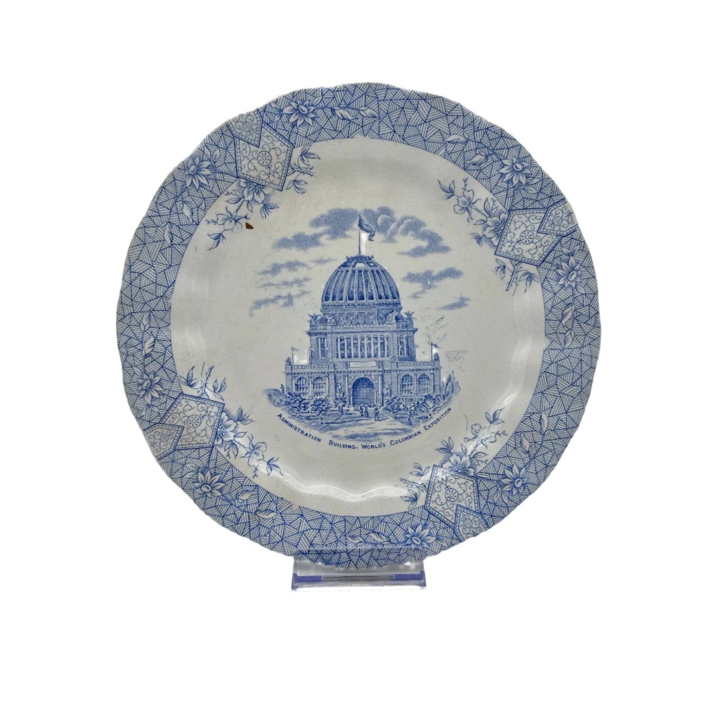 1893 Columbian Exposition Chicago World's Fair Wedgwood Plates