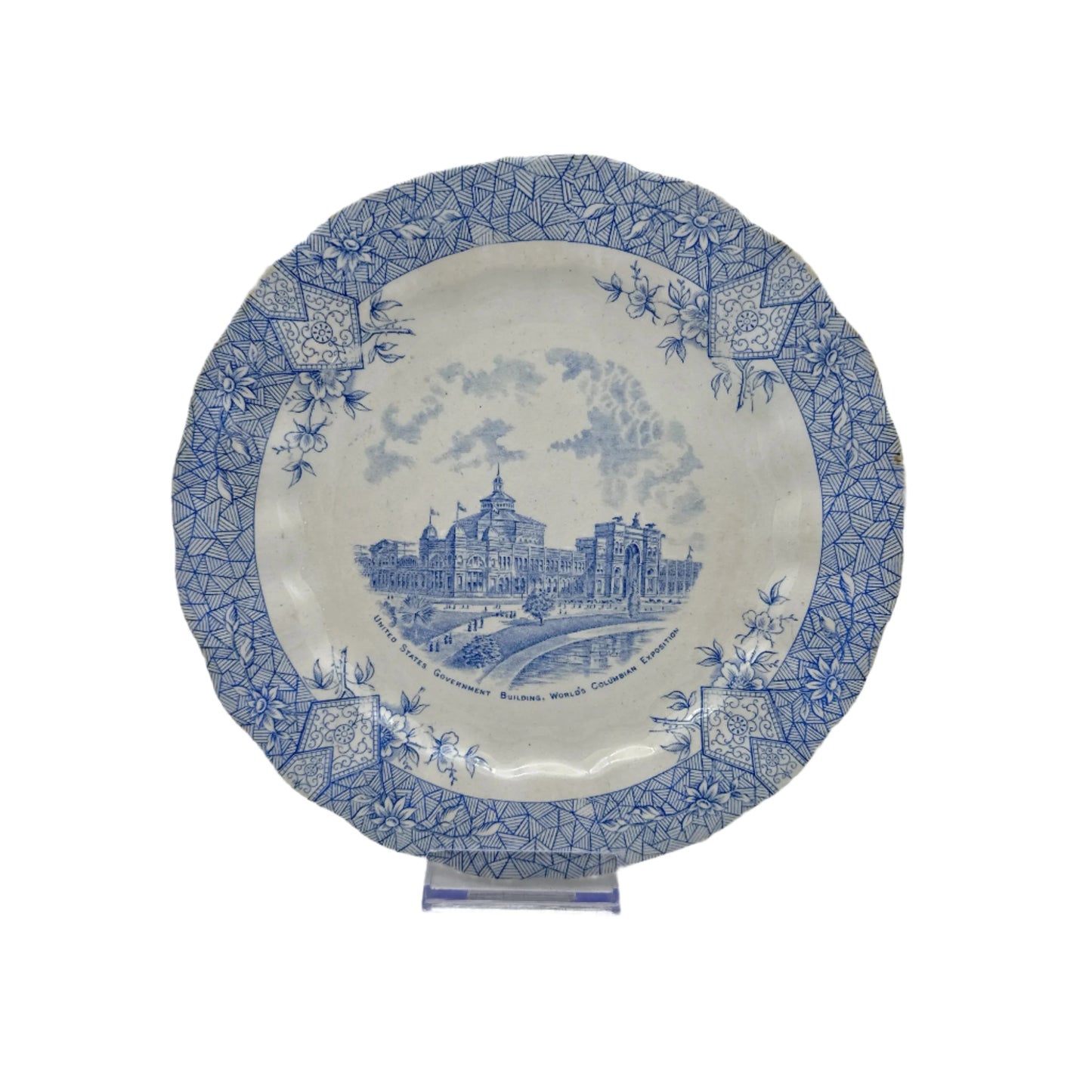 1893 Columbian Exposition Chicago World's Fair Wedgwood Plates