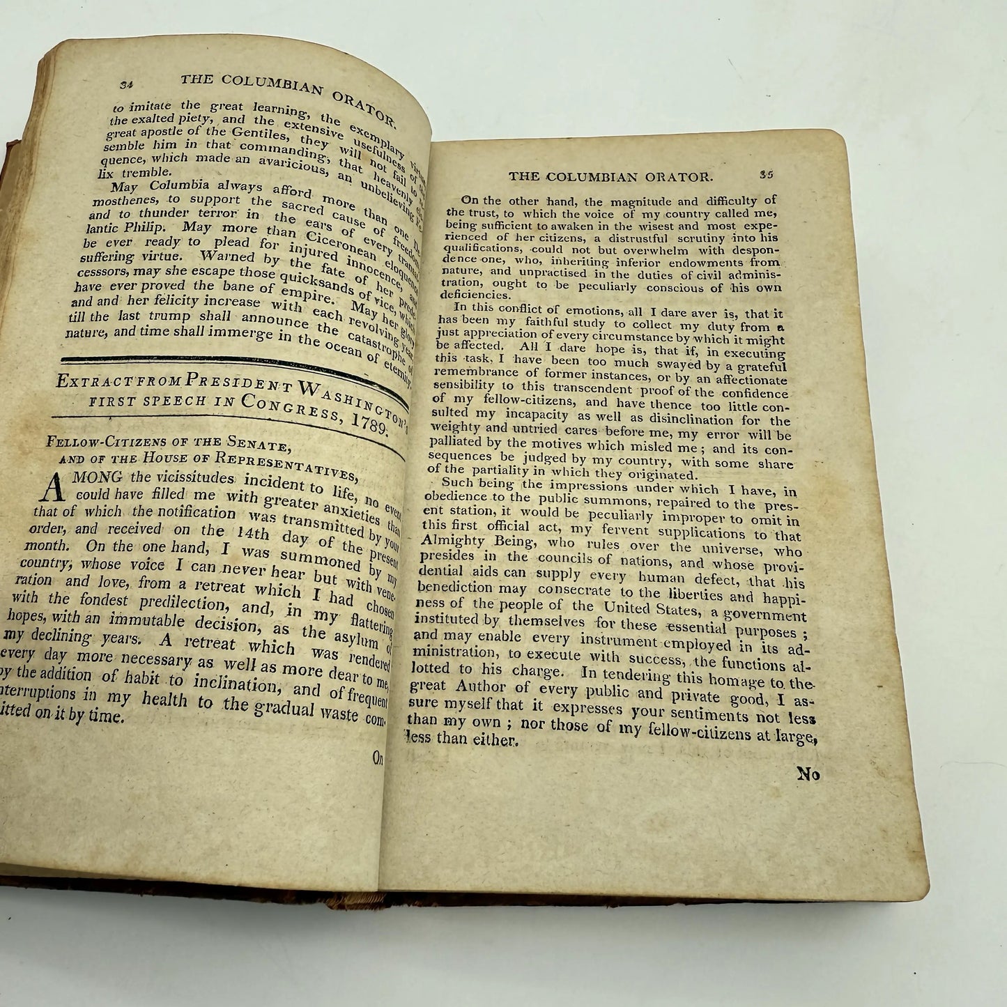 The Columbian Orator — Caleb Bingham — 1807