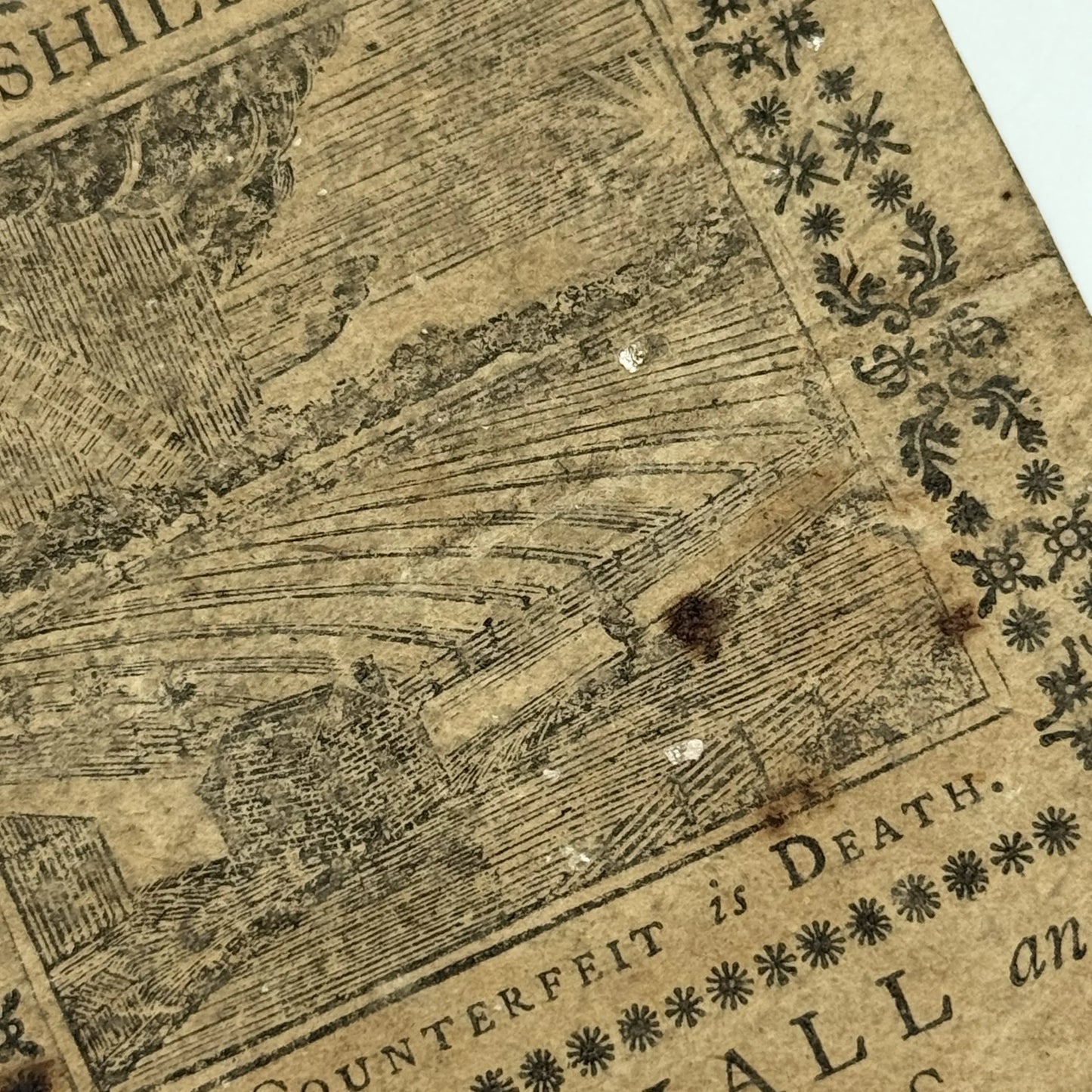 Colonial Currency — Pennsylvania — 10 Shillings — October 1, 1773