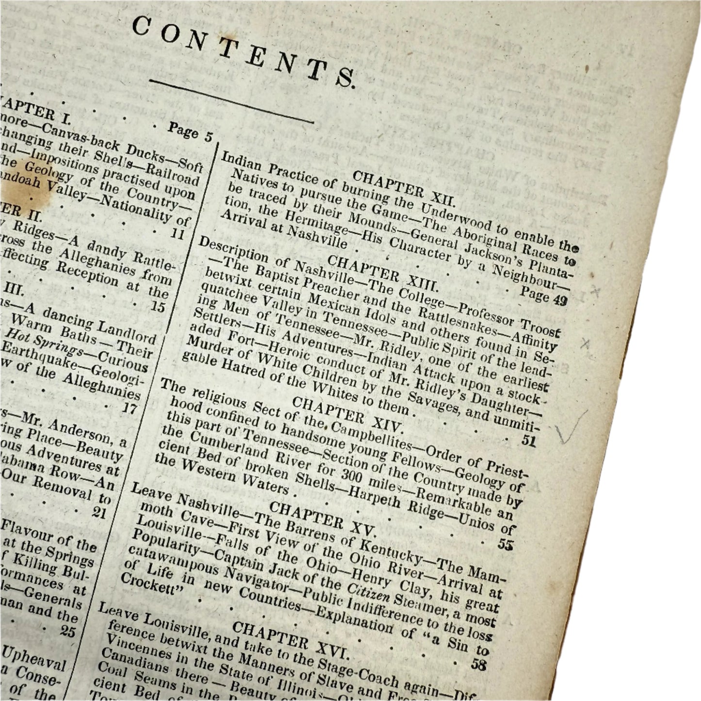 "Excursion through the Slave States" by G.W. Featherstonhaugh — 1844