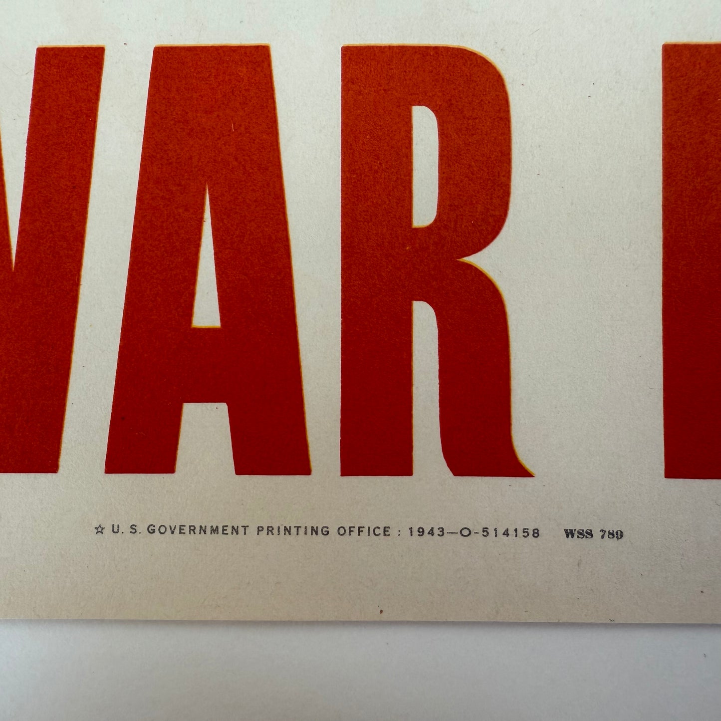 For Freedom's Sake — Buy War Bonds - Small poster from WWII - Framed