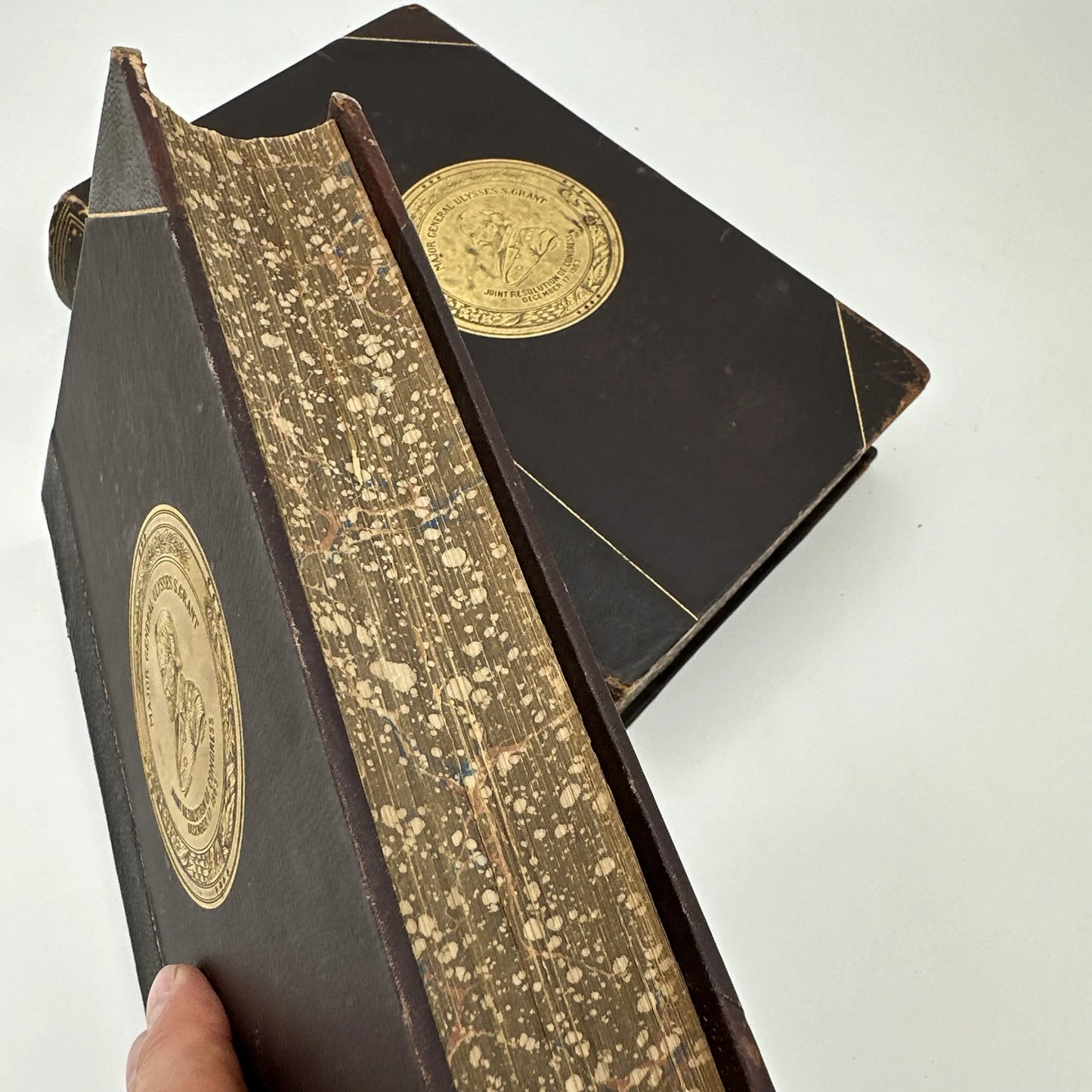 1885-86 Personal Memoirs of U.S. Grant — Two volumes