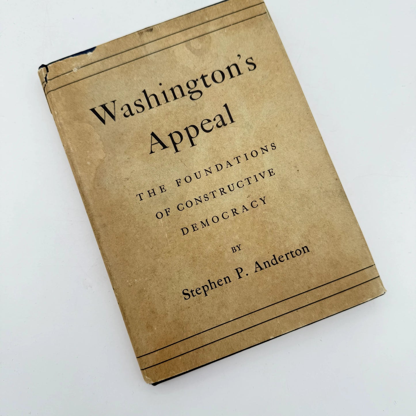 "Washington's Appeal" by Stephen P. Anderton