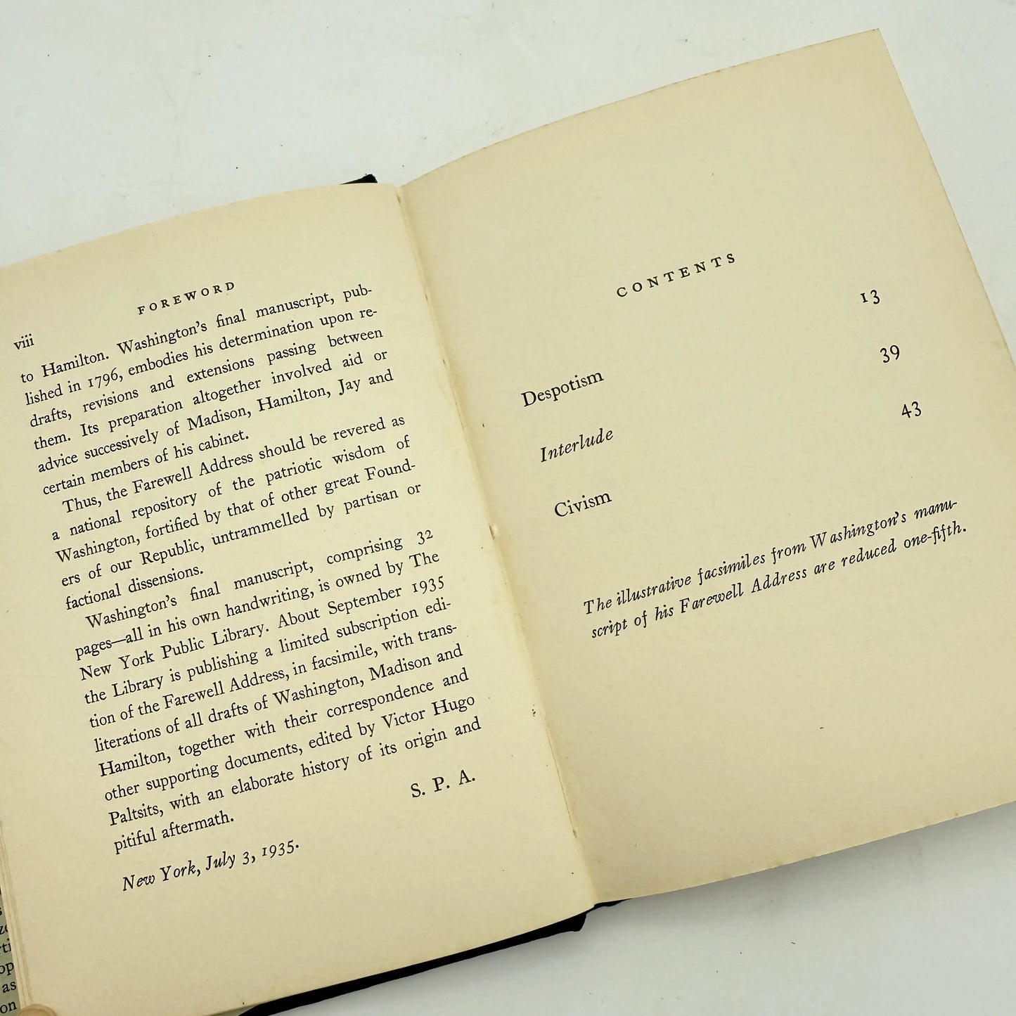 "Washington's Appeal" by Stephen P. Anderton