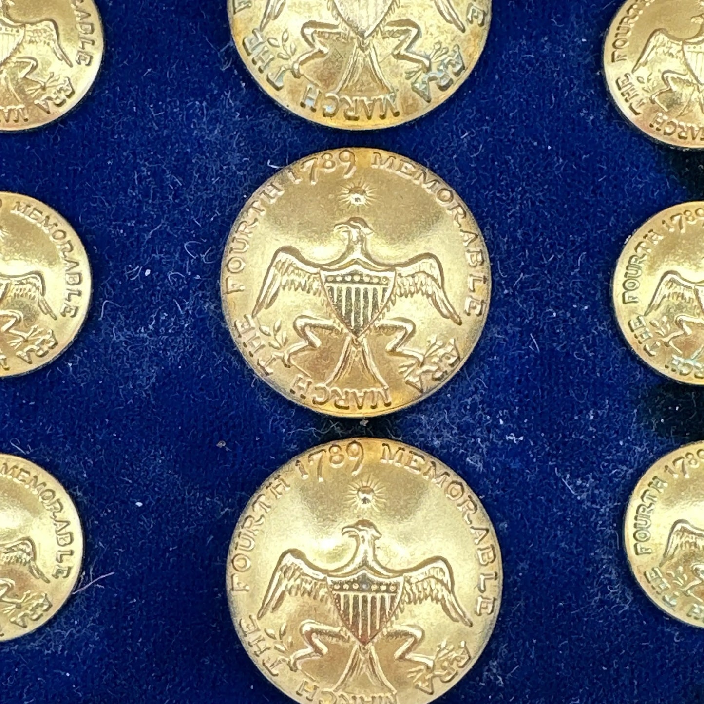 George Washington Inaugural Button Sets