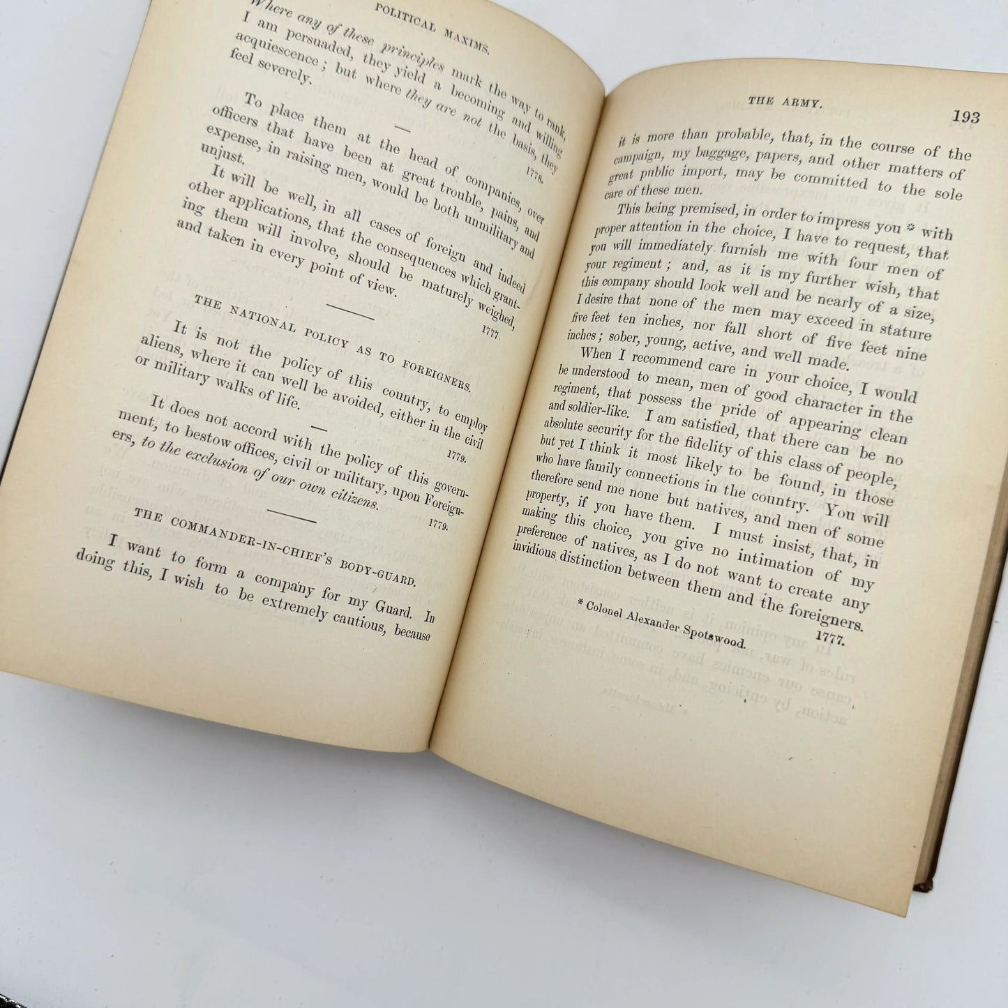 "Maxims of Washington: Compiled for use in schools, libraries, and all American Homes" — 1894