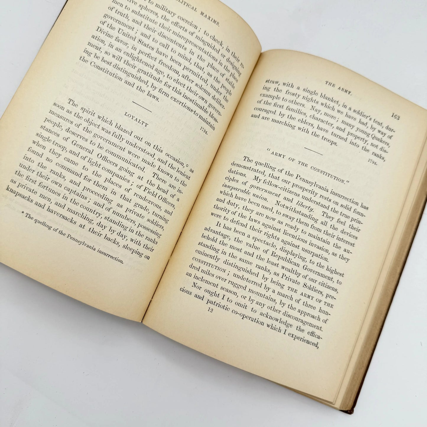 "Maxims of Washington: Compiled for use in schools, libraries, and all American Homes" — 1894