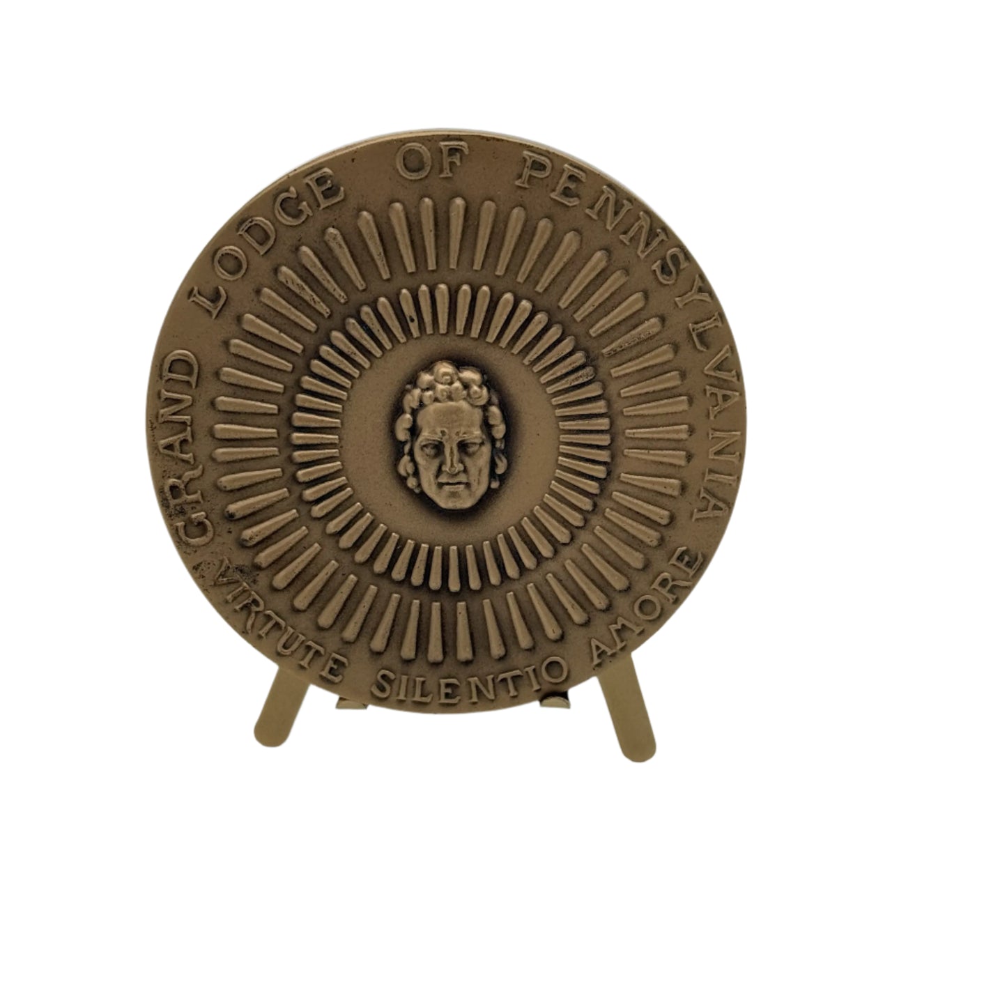 George Washington at Valley Forge Medallion — Freedoms Foundation — Grand Lodge of Pennsylvania