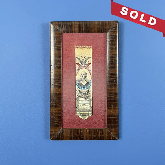 George Washington Silk Bookmark