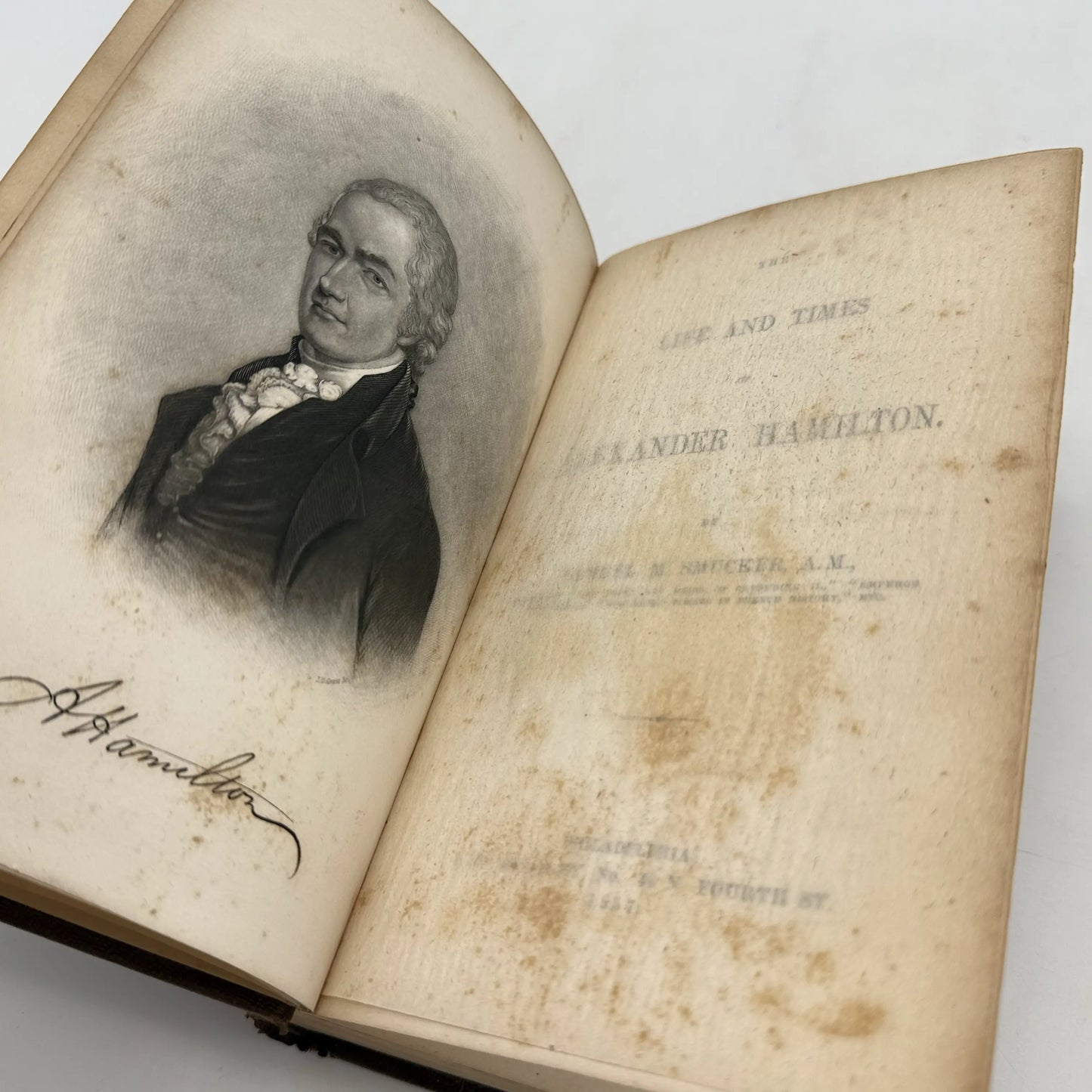 Life and Times of Alexander Hamilton – Samuel M. Schmucker — 1857
