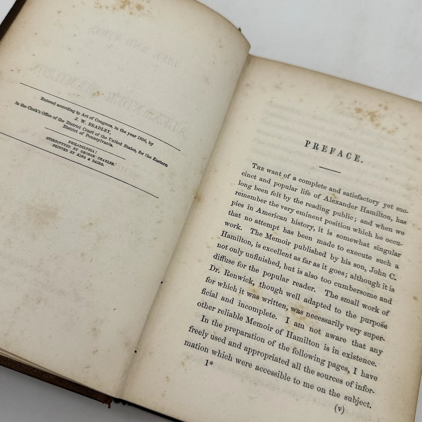 Life and Times of Alexander Hamilton – Samuel M. Schmucker — 1857