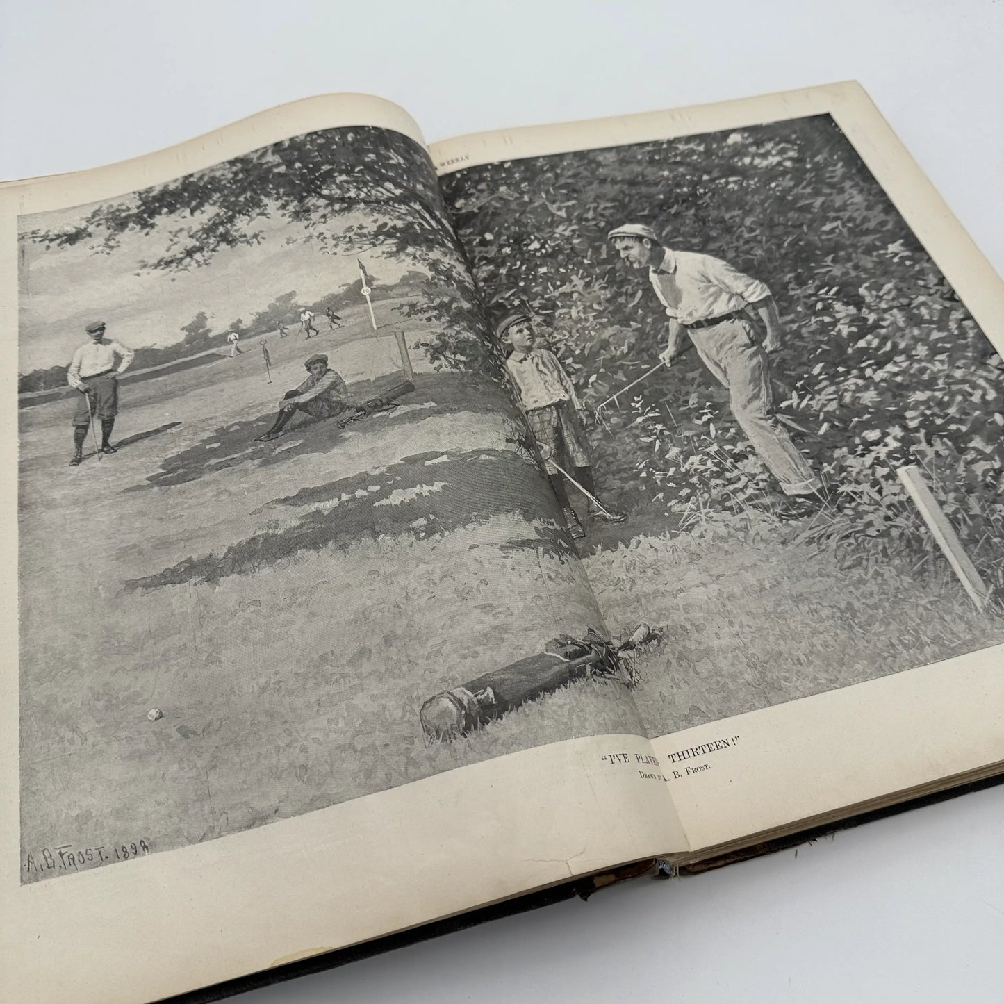 "Harper's Weekly" Vol. 42 for the year 1898, in a large bound book