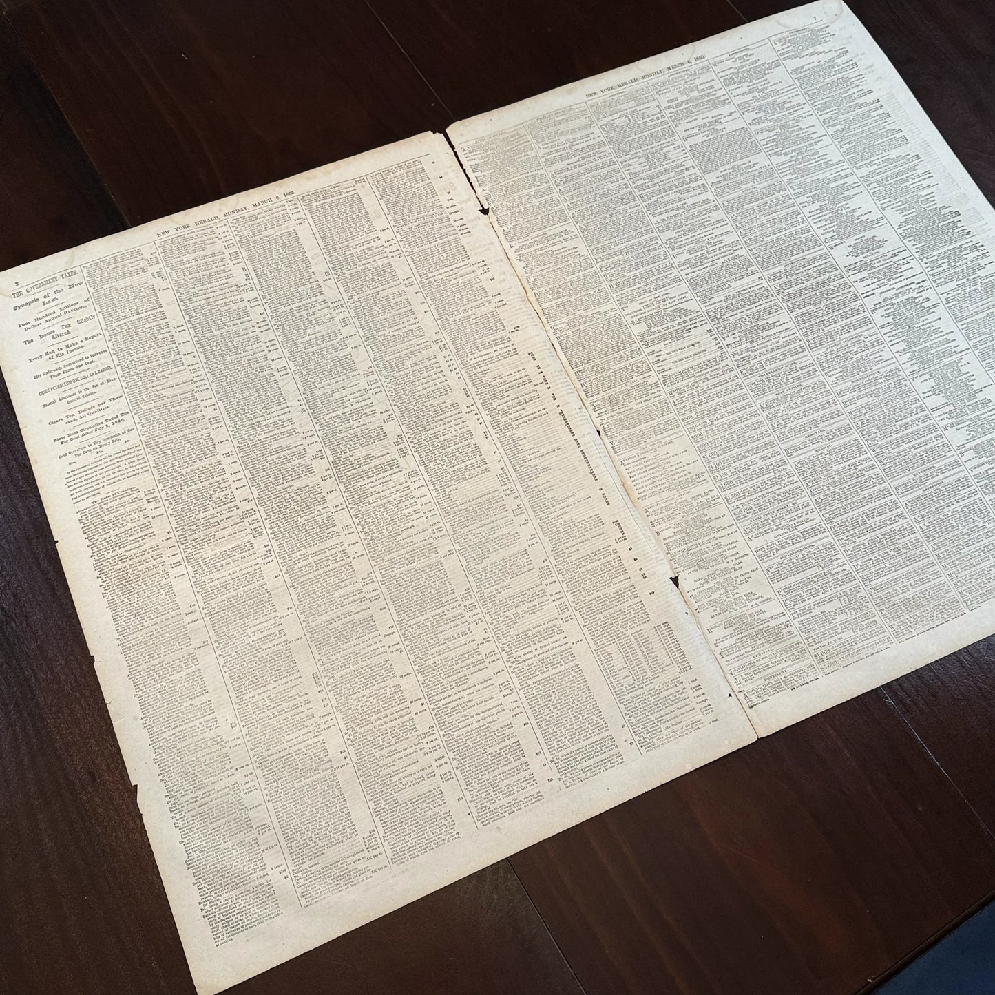 The New York Herald reporting capture of Rebel General Early — March 6, 1866