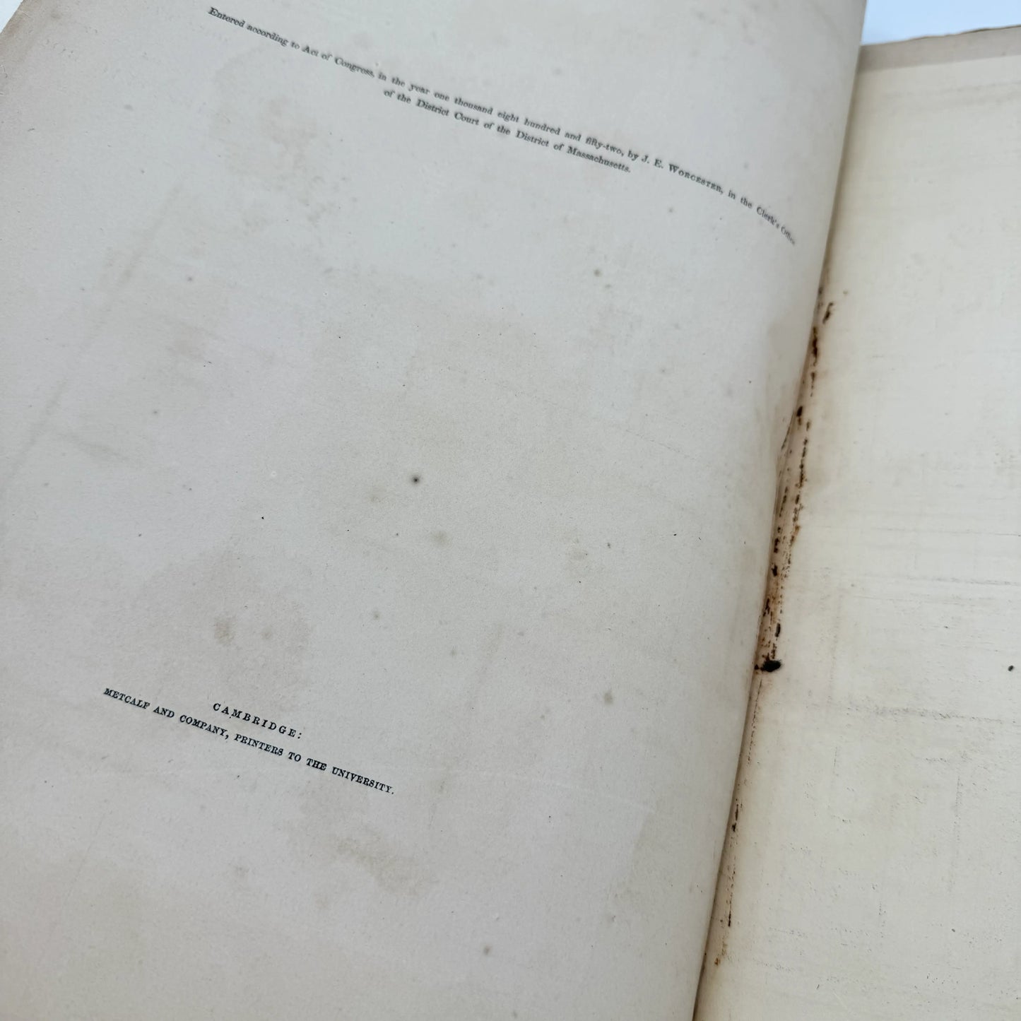 An Historical Atlas — J.E. Worcester — 1856