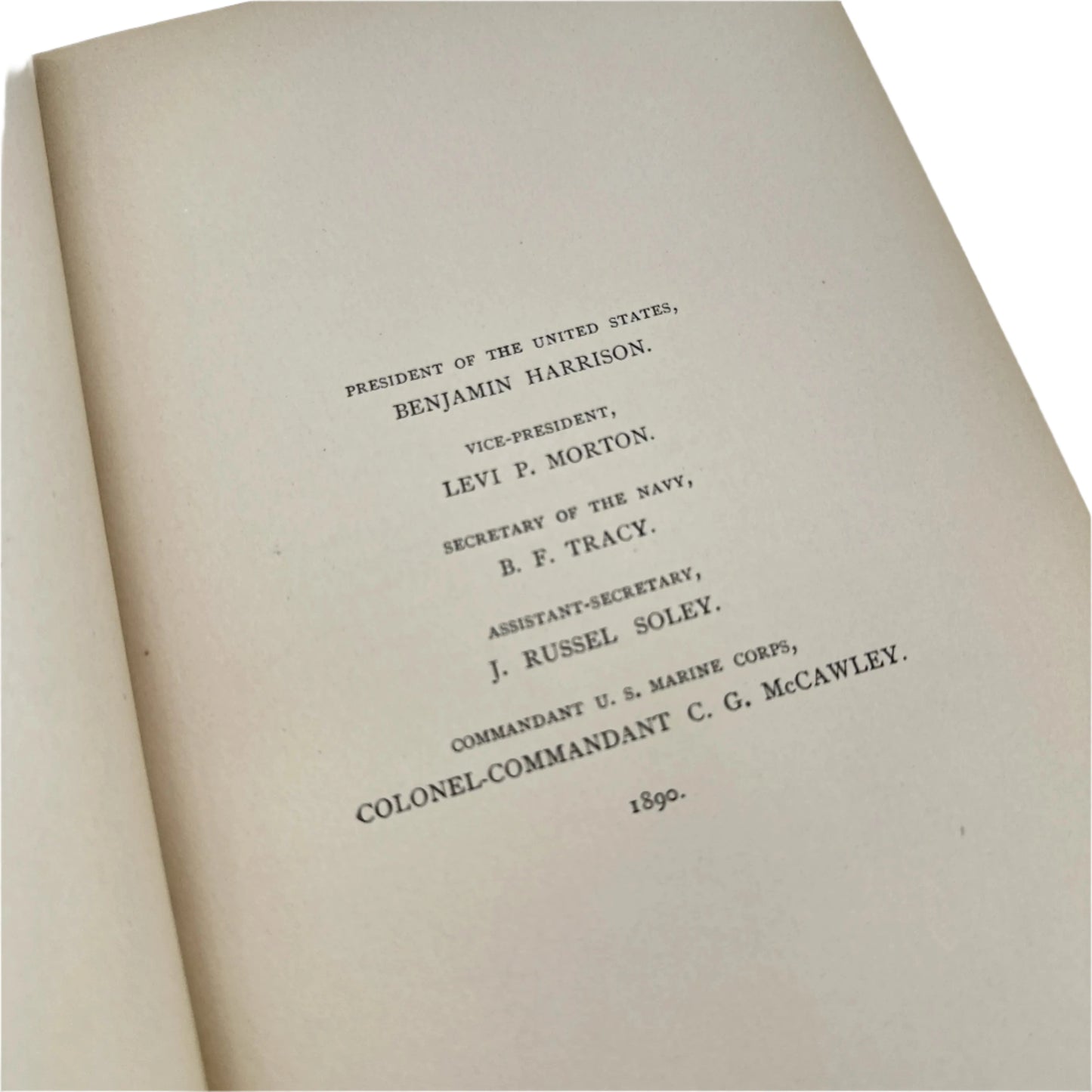 The History of the U.S. Marine Corps — Signed by the author Richard S. Collum