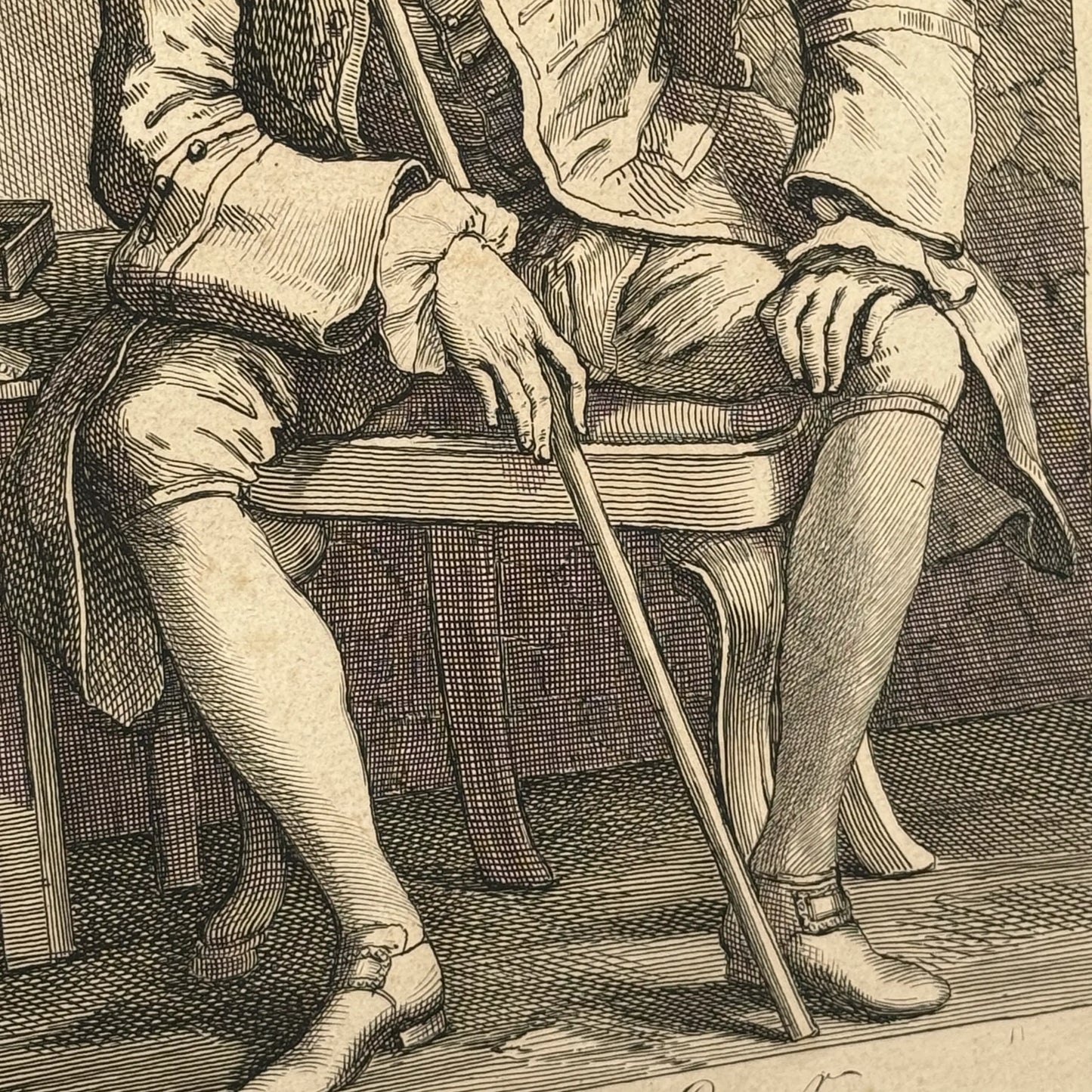 "John Wilkes, Esq." engraving by William Hogarth — 1763