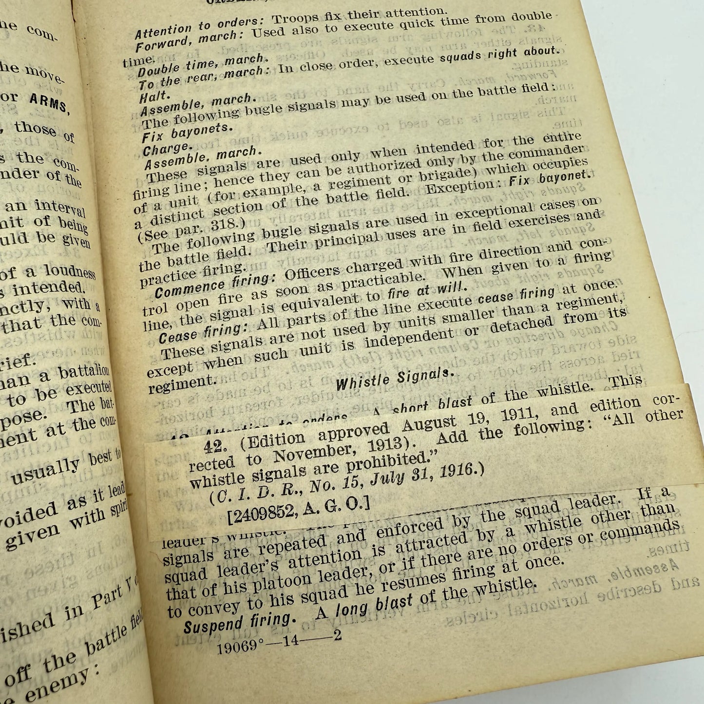 "Infantry Drill Regulations — United States Army — 1911 with corrections to November 1913"