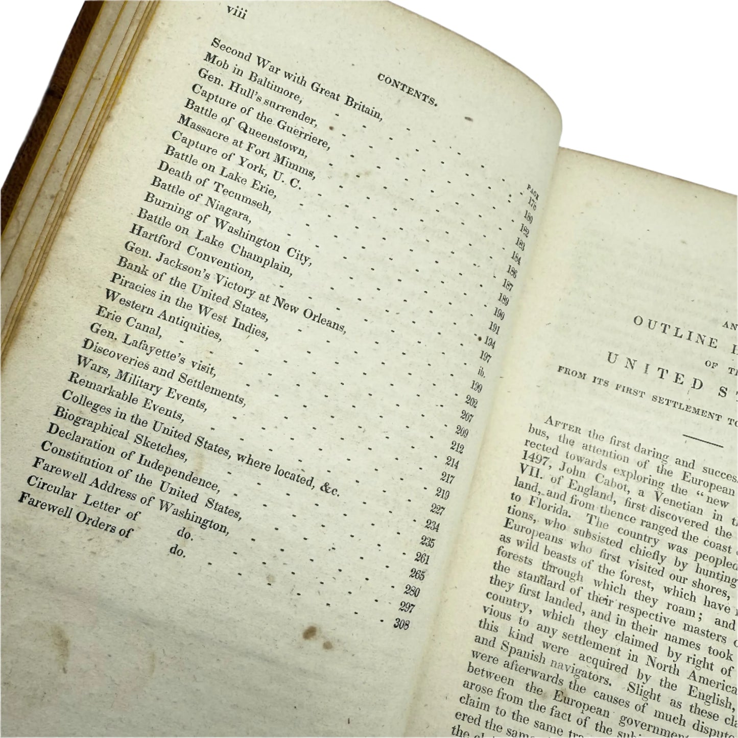 "Interesting Events in the History of the United States" by J.W. Barber — 1832
