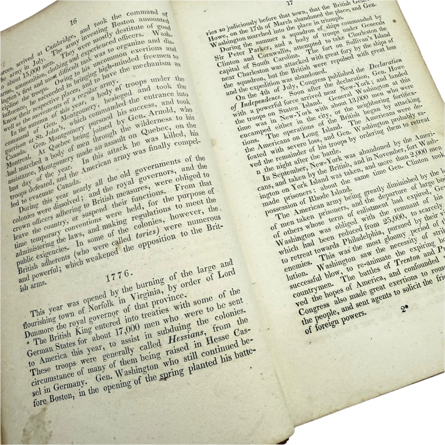 "Interesting Events in the History of the United States" by J.W. Barber — 1832
