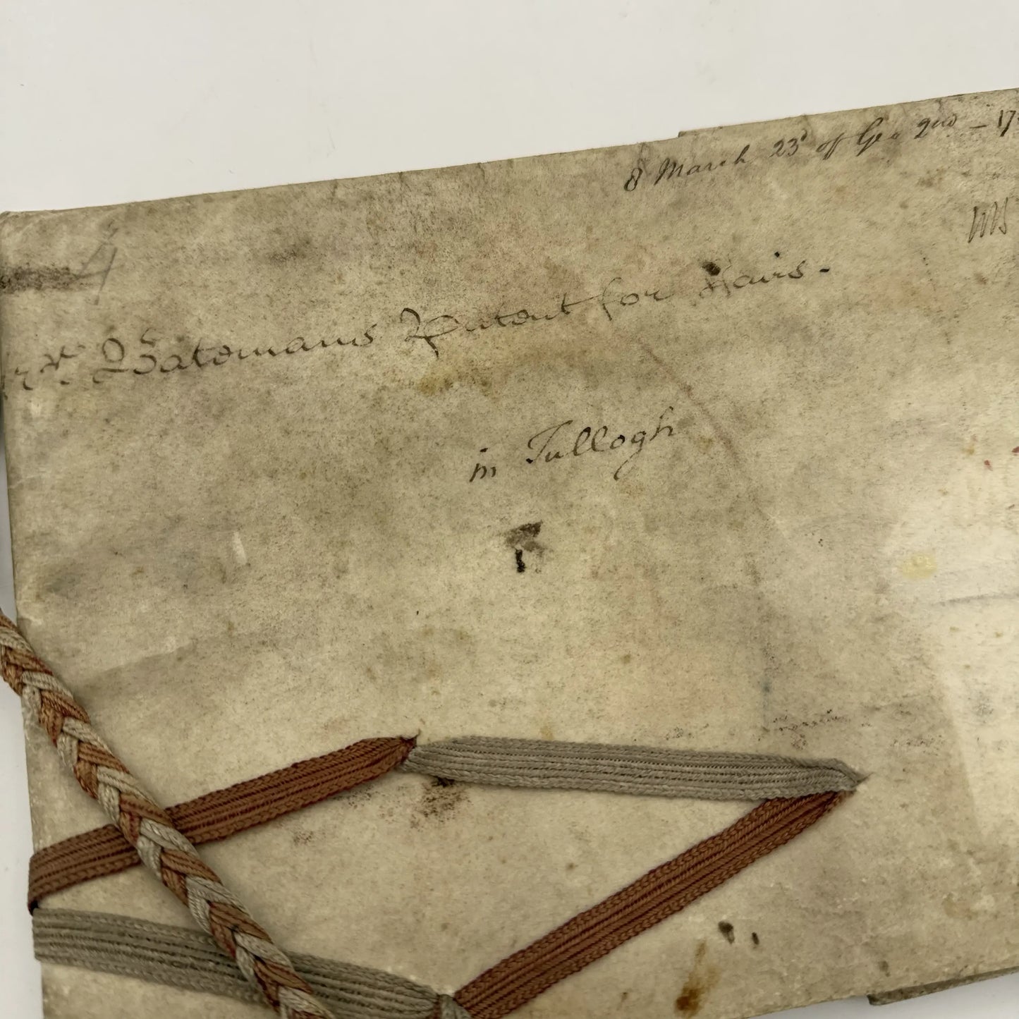 1750 Royal letters patent under the reign of Reign of King George II, King of England and Ireland