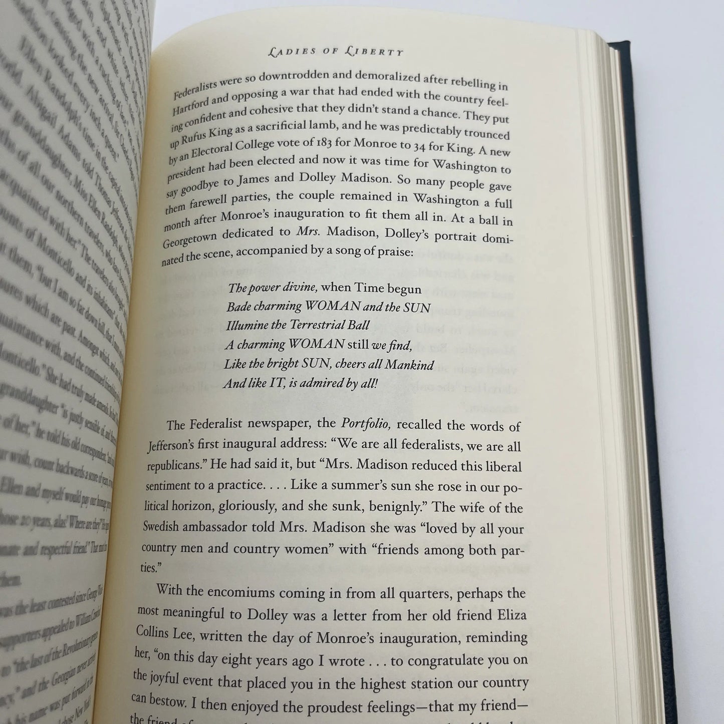 "Ladies of Liberty: The Women Who Shaped Our Nation" Signed by Cokie Roberts — Leather-bound, gilt-edged Easton Press edition