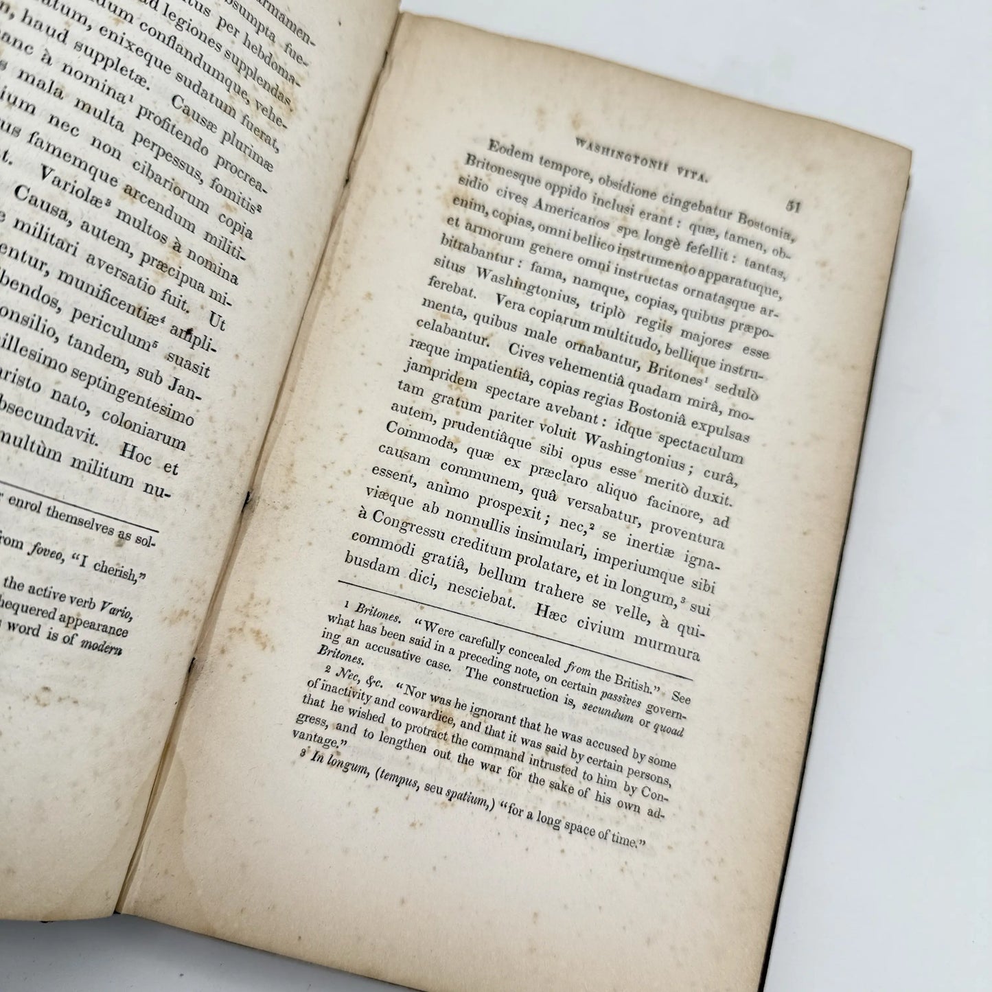 "A Life of George Washington in Latin Prose" by Francis Glass