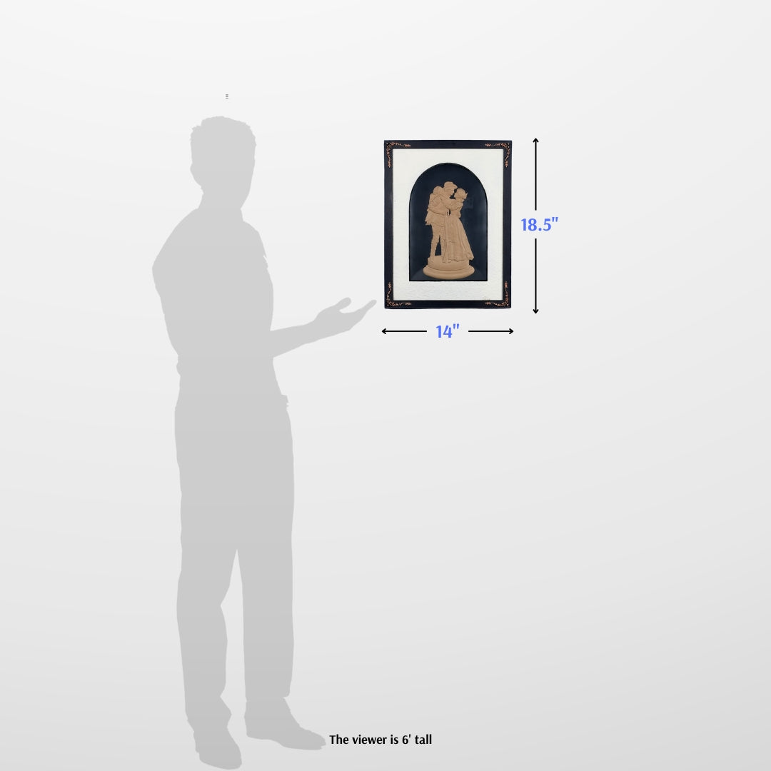 "From Love to War in '98" — Spanish-American War dimensional print