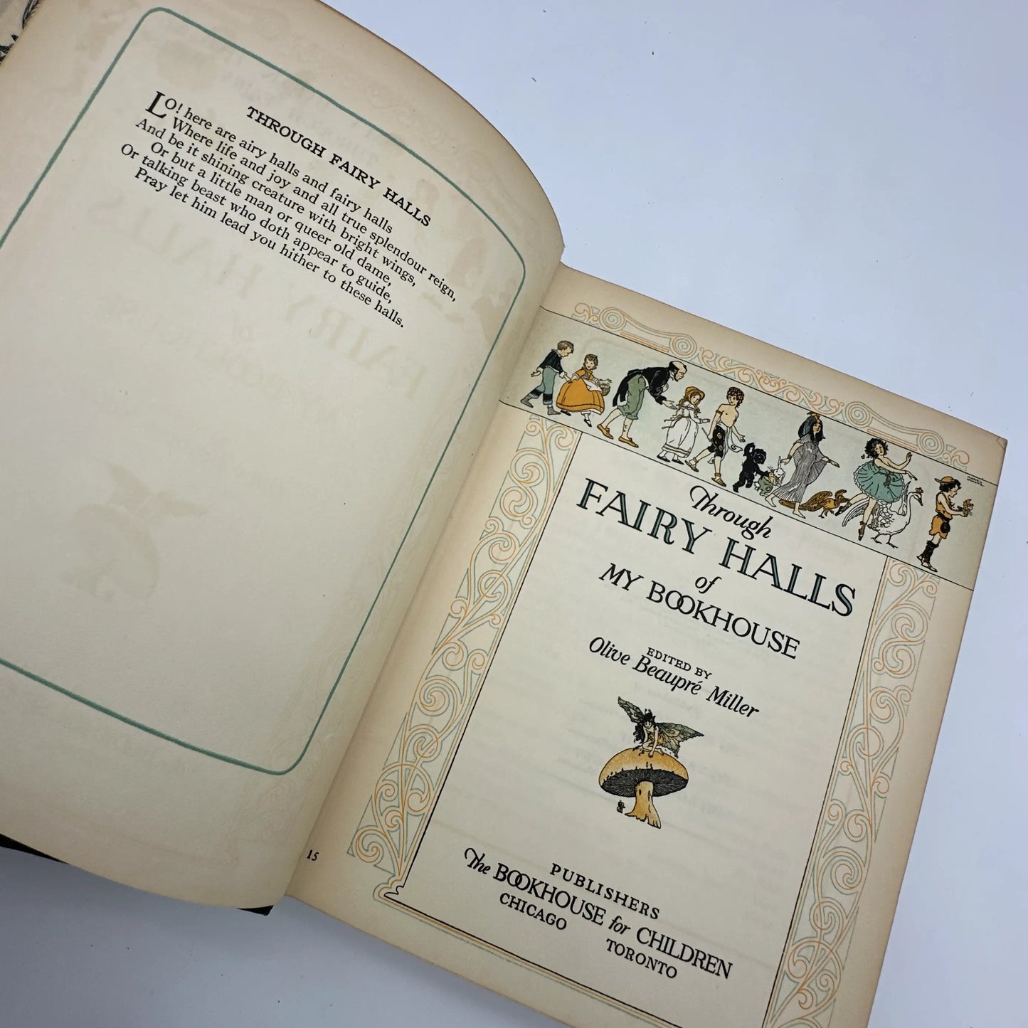 1920-28 My Bookhouse for Children — 6 volume set