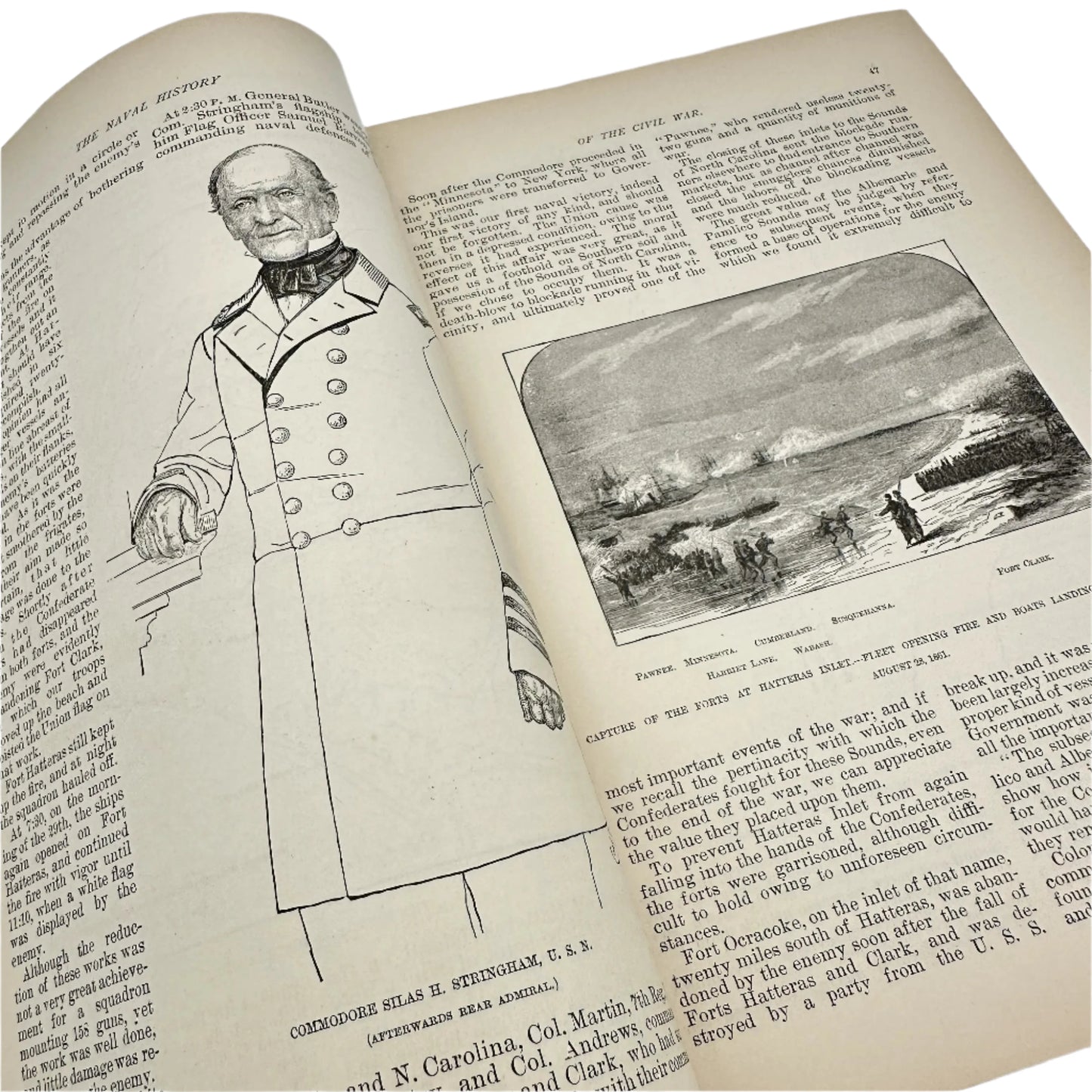 1886 "Naval History of the Civil War" by Admiral David D. Porter — In its original binding
