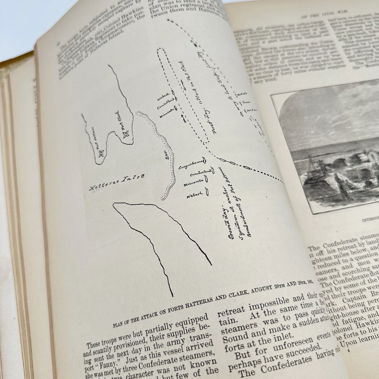 1886 "Naval History of the Civil War" by Admiral David D. Porter — In its original binding