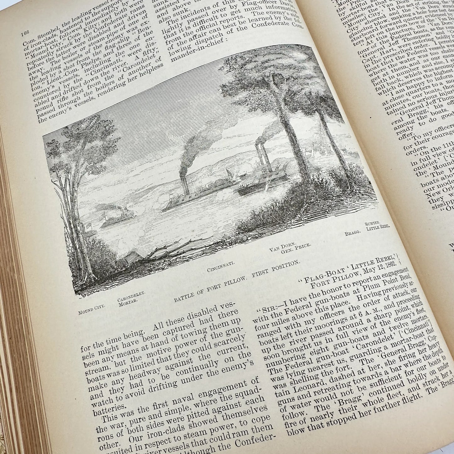 1886 "Naval History of the Civil War" by Admiral David D. Porter — In its original binding
