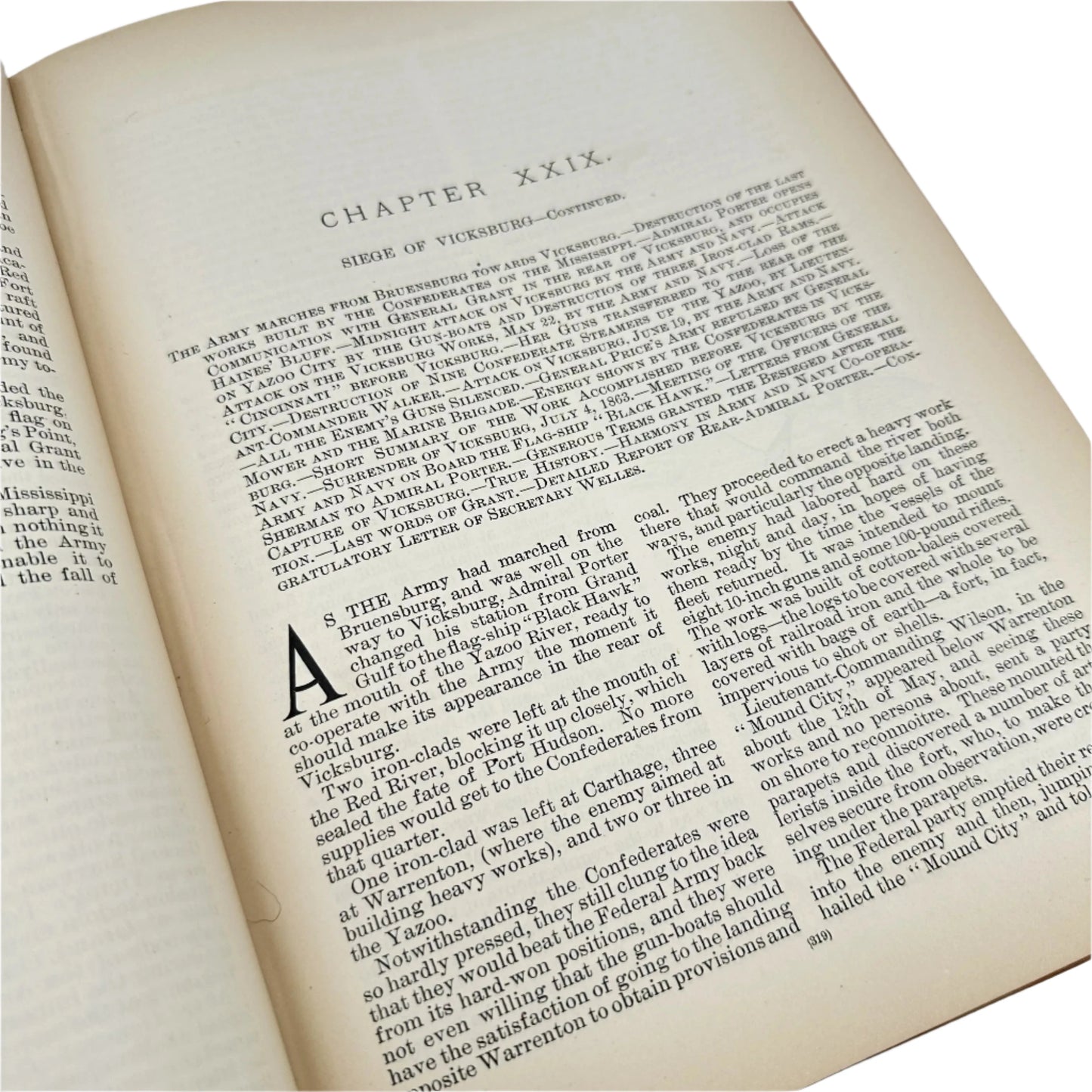 1886 "Naval History of the Civil War" by Admiral David D. Porter — In its original binding
