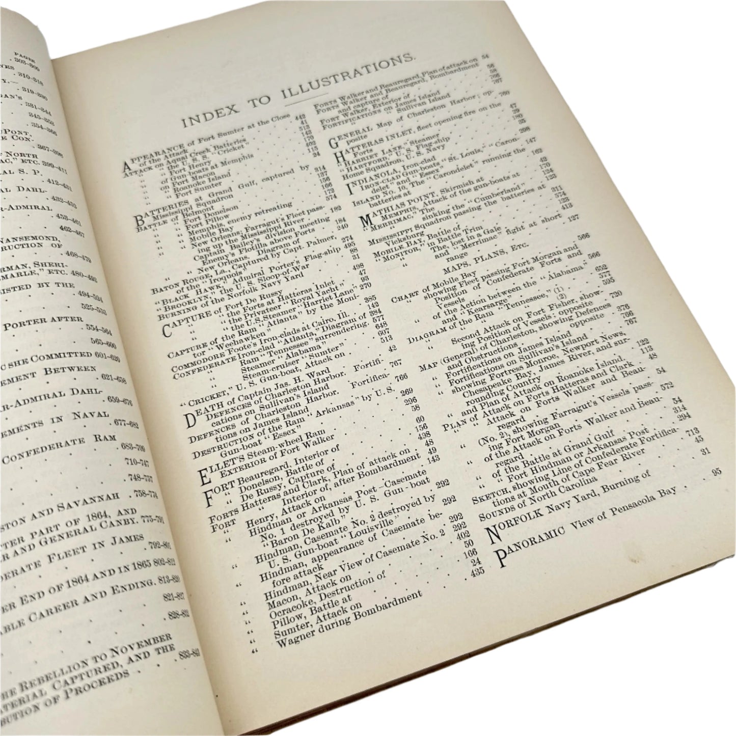 1886 "Naval History of the Civil War" by Admiral David D. Porter — In its original binding