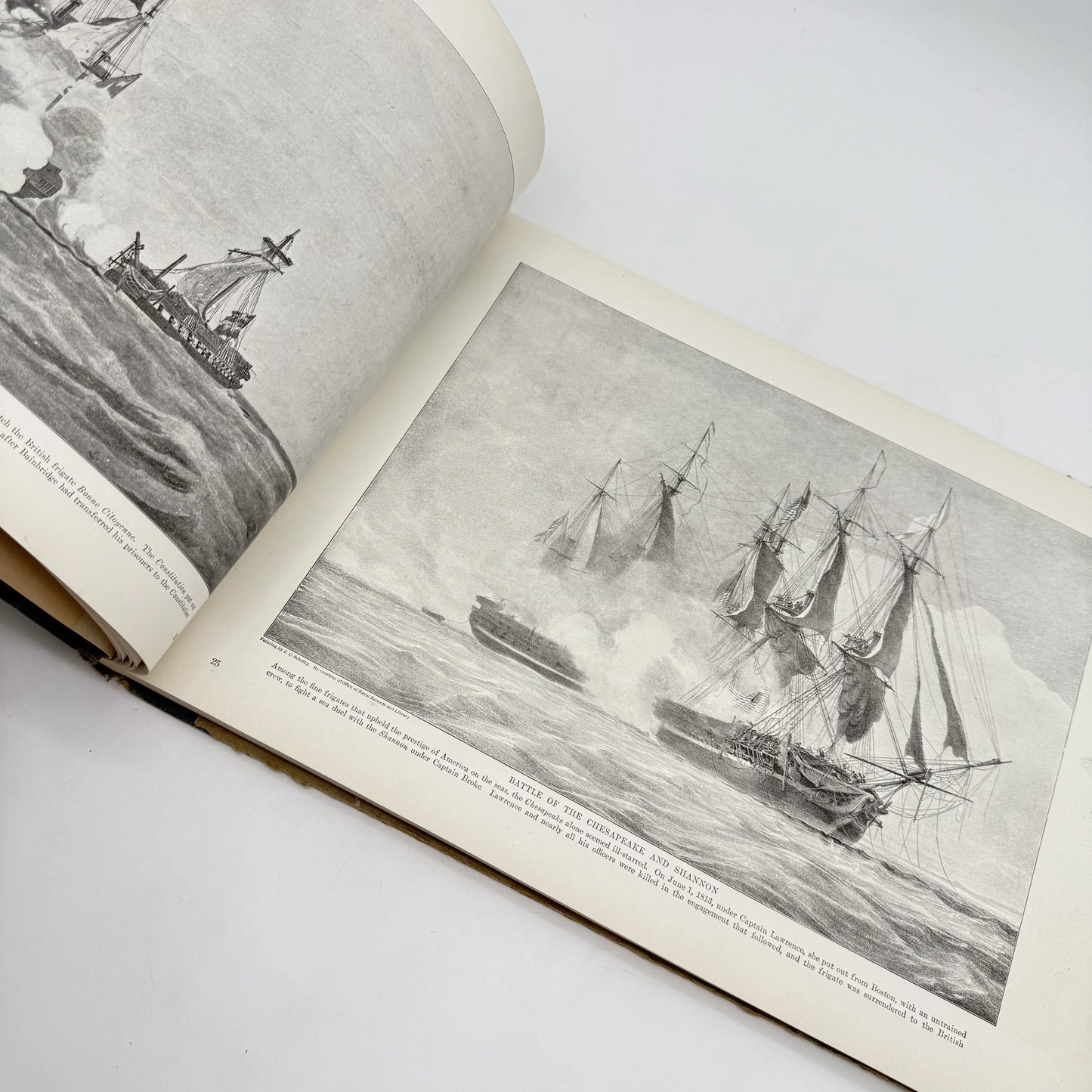 Illustration from History of the Navy: From the Revolution to Date — Francis J. Reynolds — 1918 from The History List store