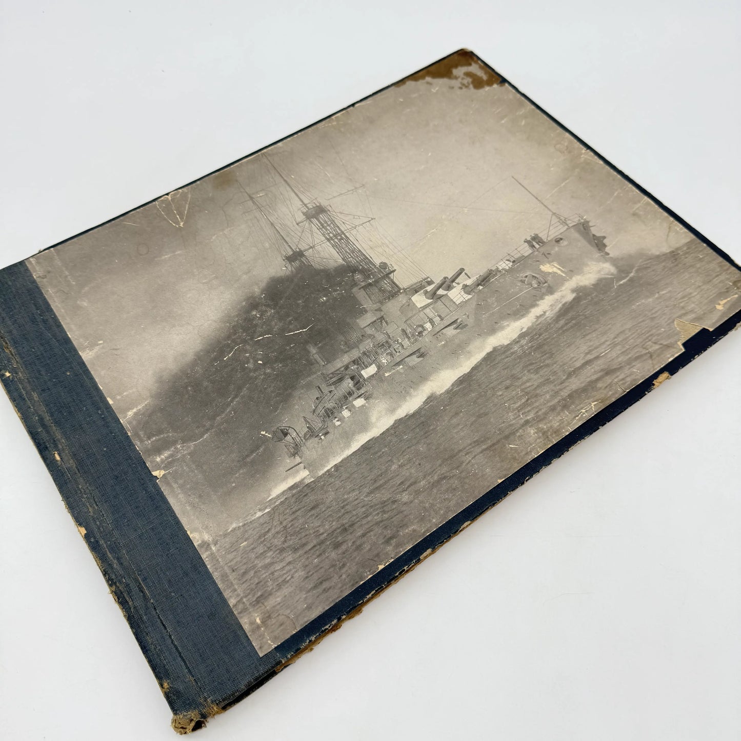 Back cover of History of the Navy: From the Revolution to Date — Francis J. Reynolds — 1918 from The History List store