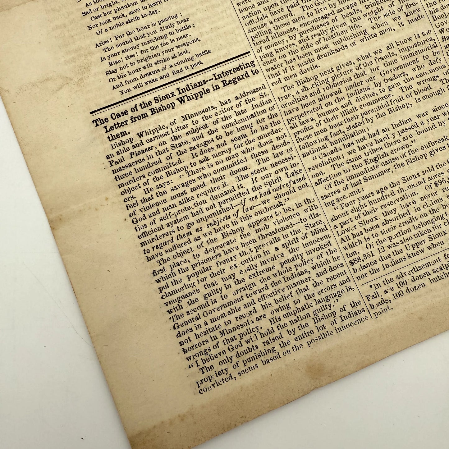 The New South — Union occupation newspaper — 1862