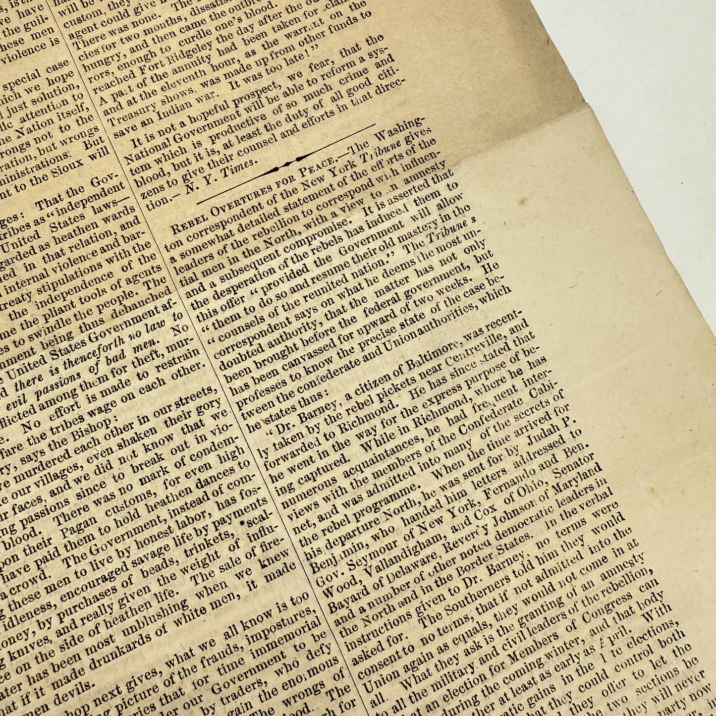 The New South — Union occupation newspaper — 1862