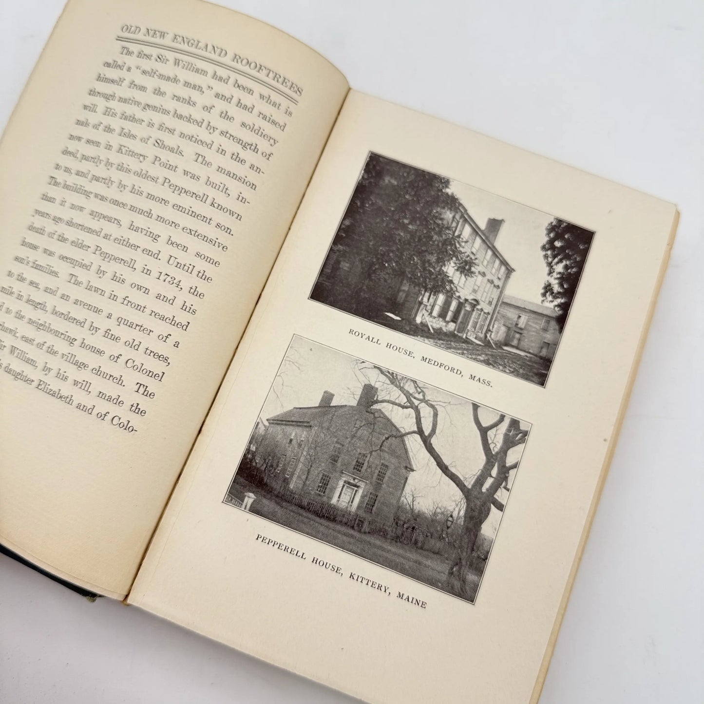 "The Romance of Old New England Roof Trees" by Mary Caroline Crawford