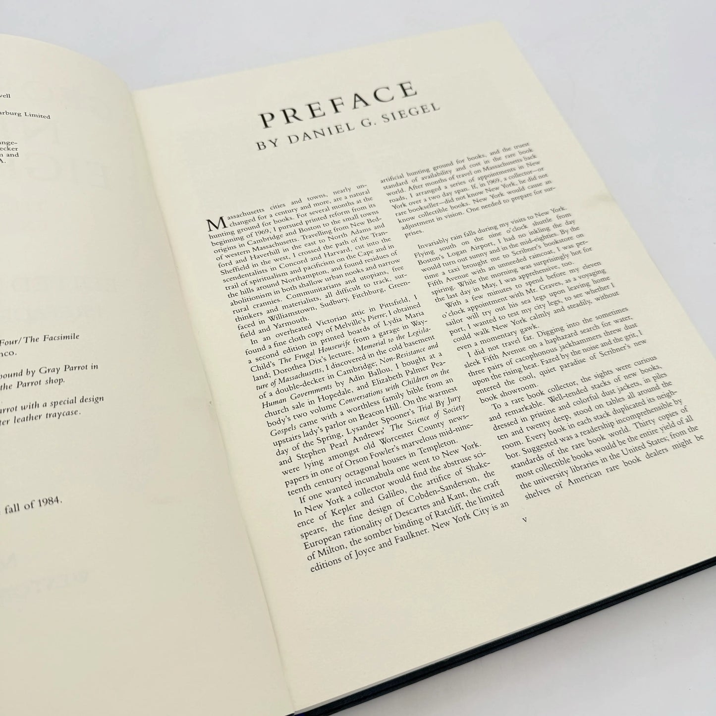 "1984" Boxed limited edition — #4 of 55 copies — The Facsimile of the Extant Manuscript