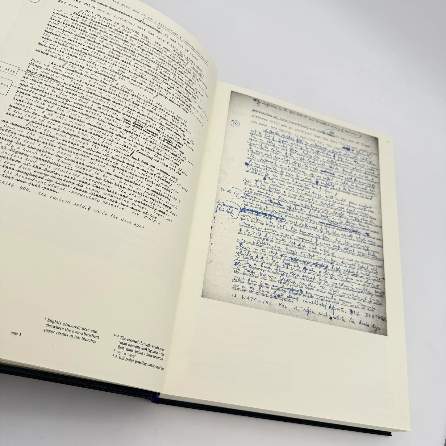 "1984" Boxed limited edition — #4 of 55 copies — The Facsimile of the Extant Manuscript