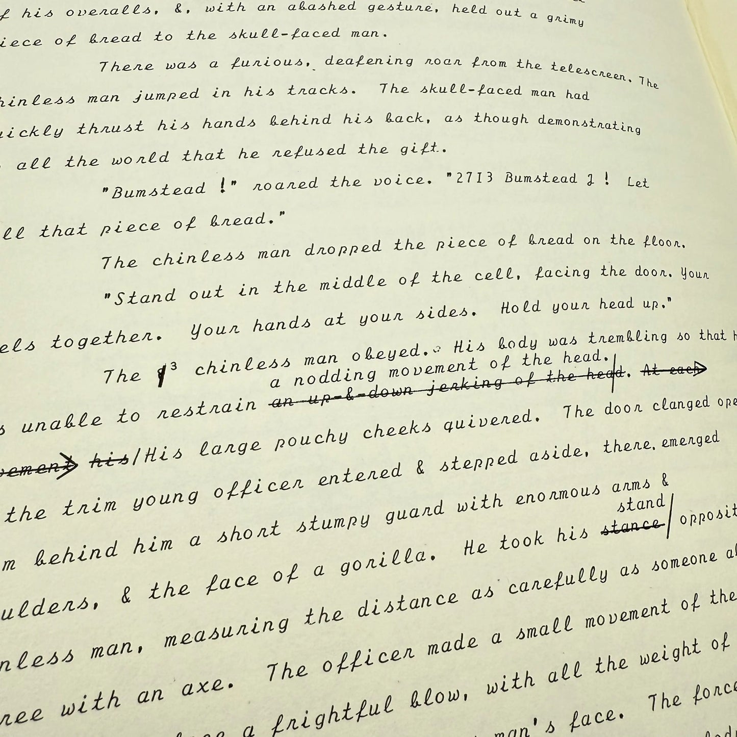 "1984" Boxed limited edition — #4 of 55 copies — The Facsimile of the Extant Manuscript