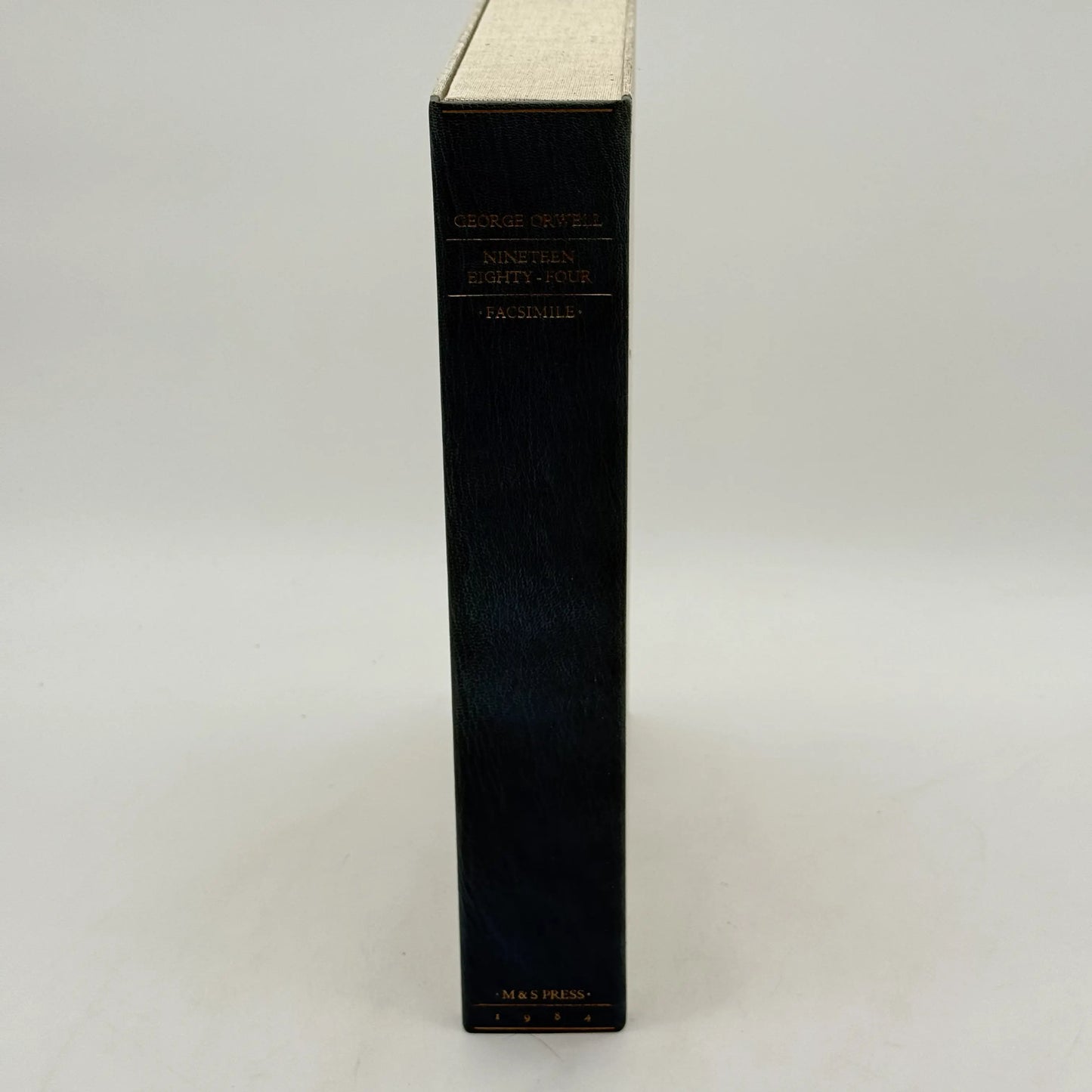 "1984" Boxed limited edition — #4 of 55 copies — The Facsimile of the Extant Manuscript