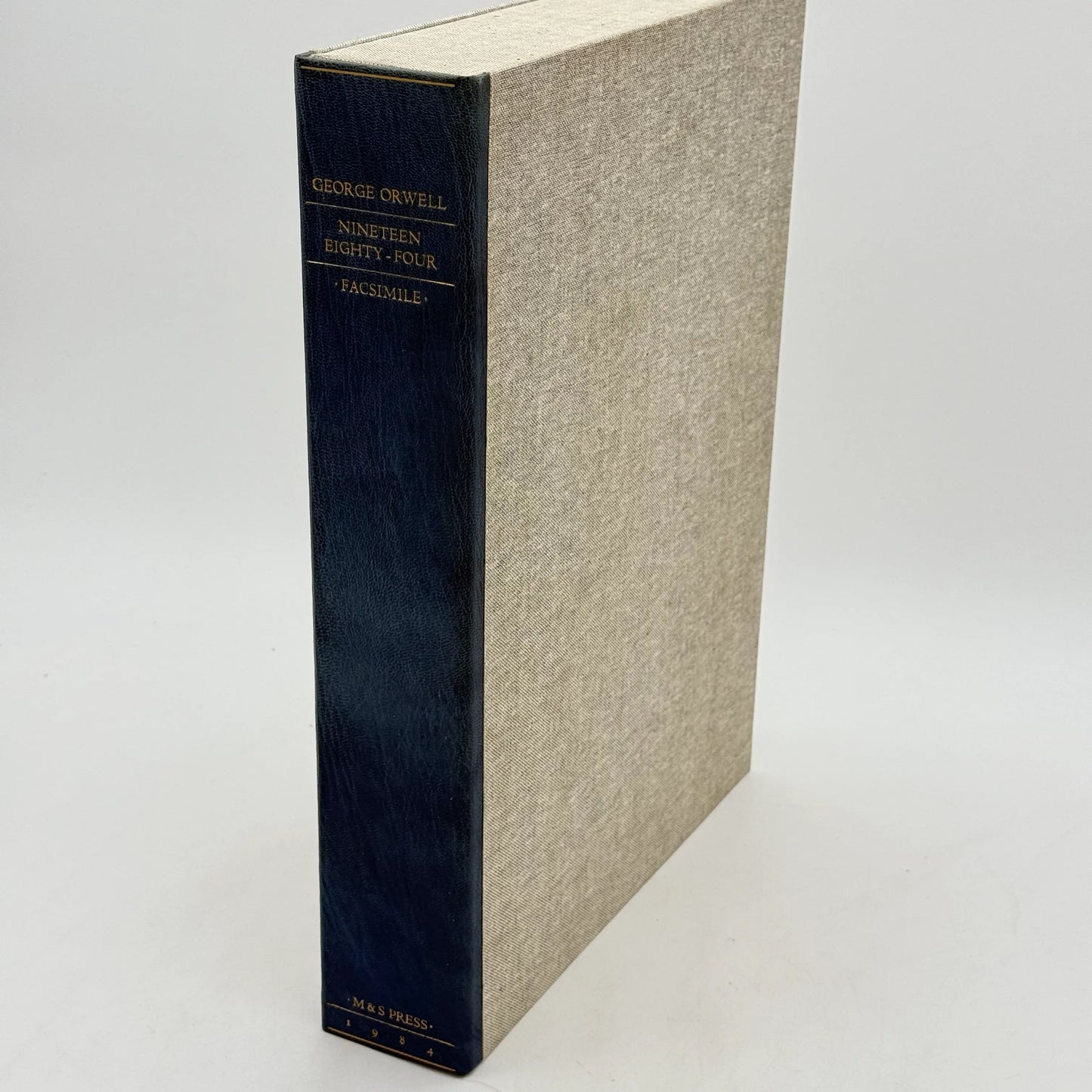"1984" Boxed limited edition — #4 of 55 copies — The Facsimile of the Extant Manuscript