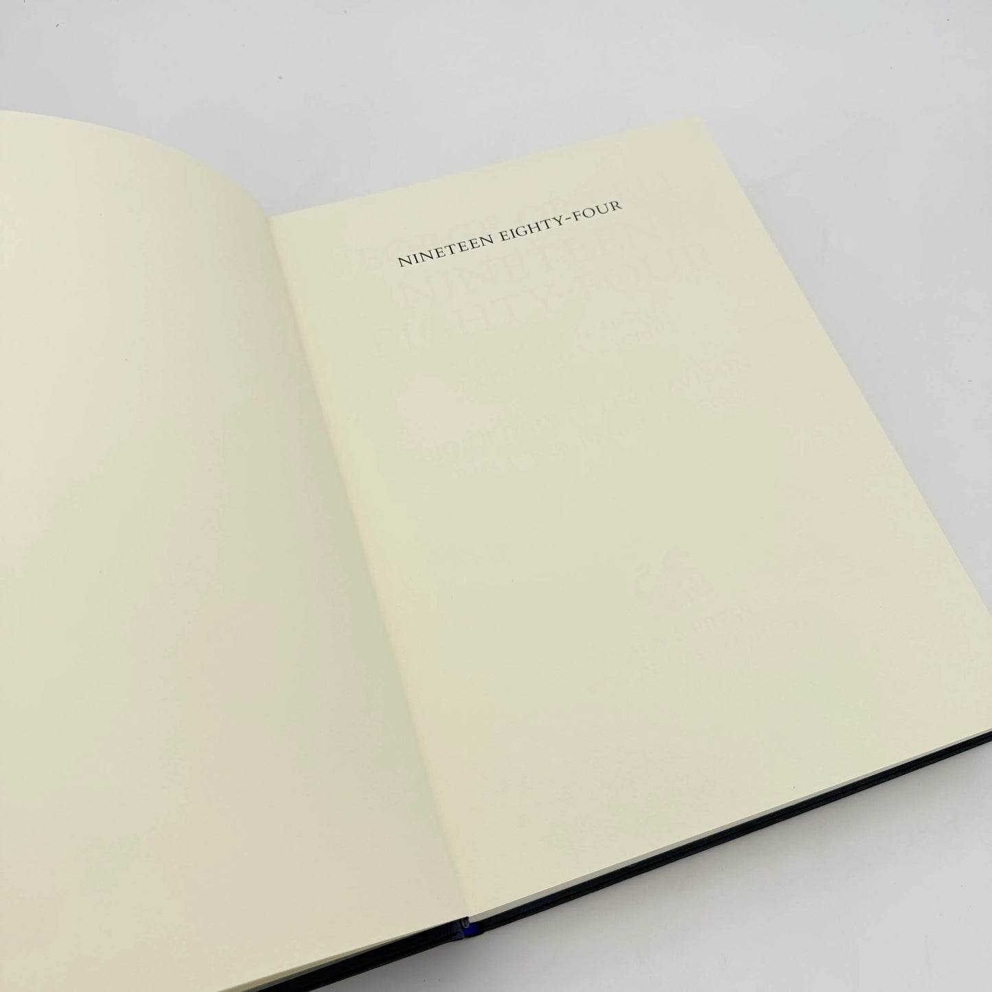 "1984" Boxed limited edition — #4 of 55 copies — The Facsimile of the Extant Manuscript